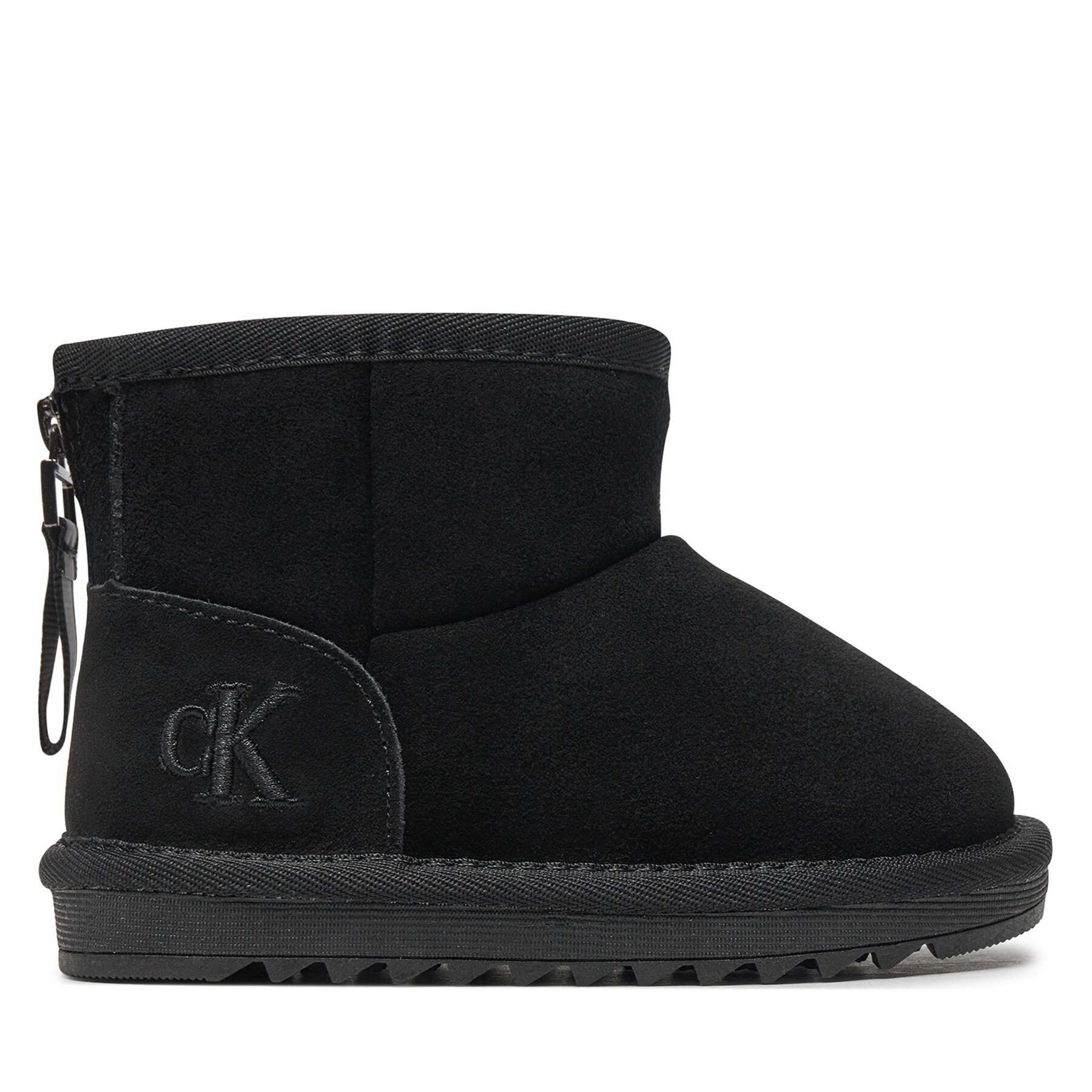 Dziecięce Śniegowce Calvin Klein Jeans, Rozmiar 25 Czarny Fur Boot V3A5-81036-0187 M