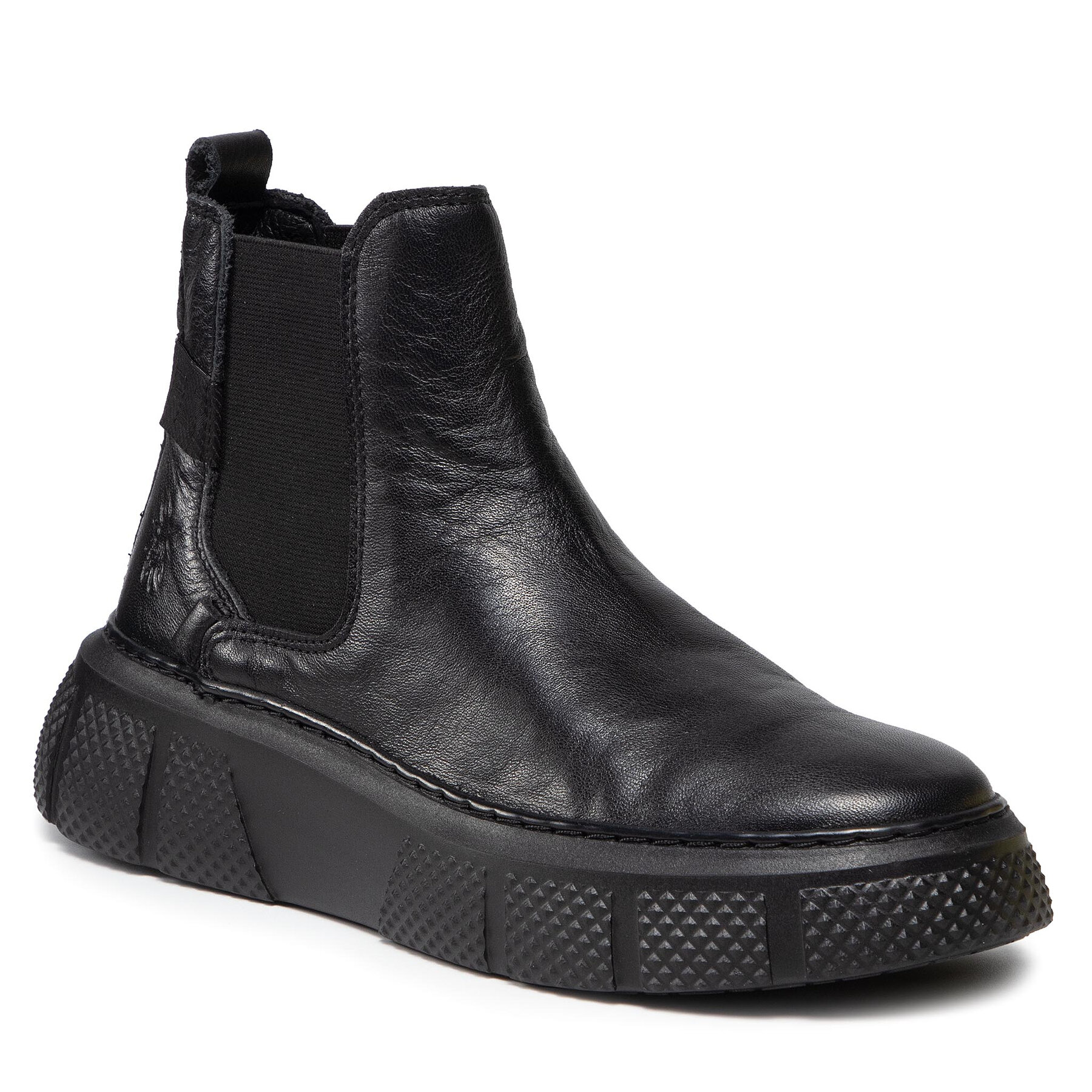 Ghete Jodhpur Fly London Ebbefly P601479000 Black (Blk Sole)