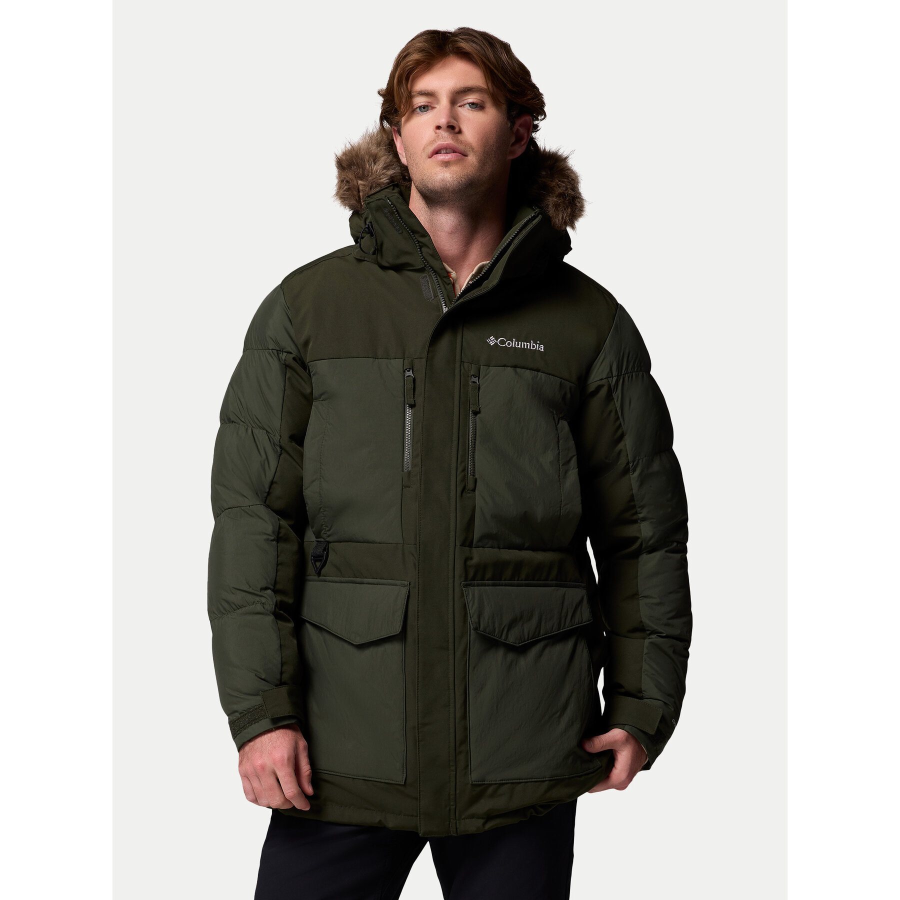 Columbia Winterjacke Marquam Peak Fusion™ II 2088121 Grün Regular Fit