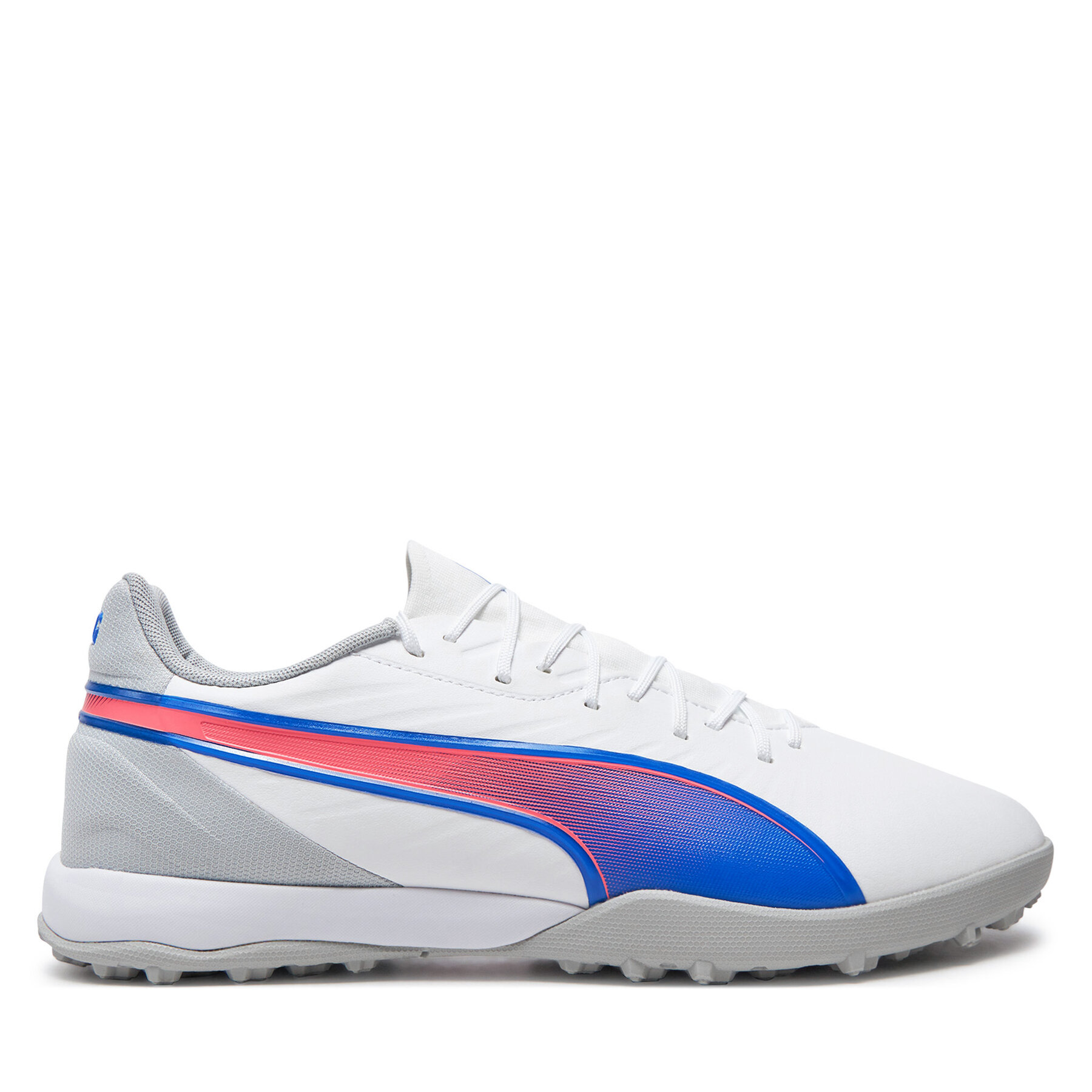 Zapatos de fútbol Puma King Match Tt 107879 02 Blanco