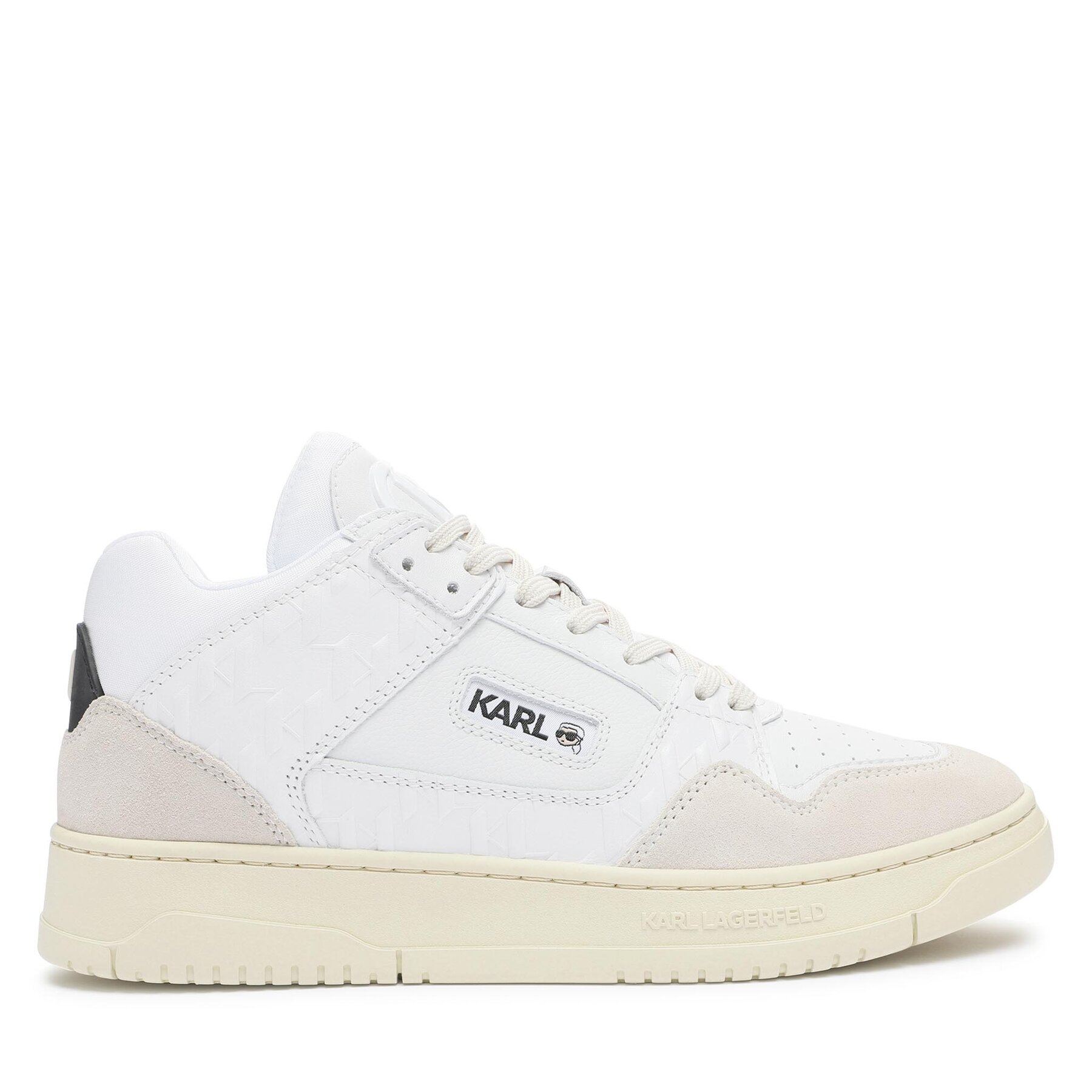 Herren Sneakers KARL LAGERFELD, Schuhgröße 40, Weiß, KL53030