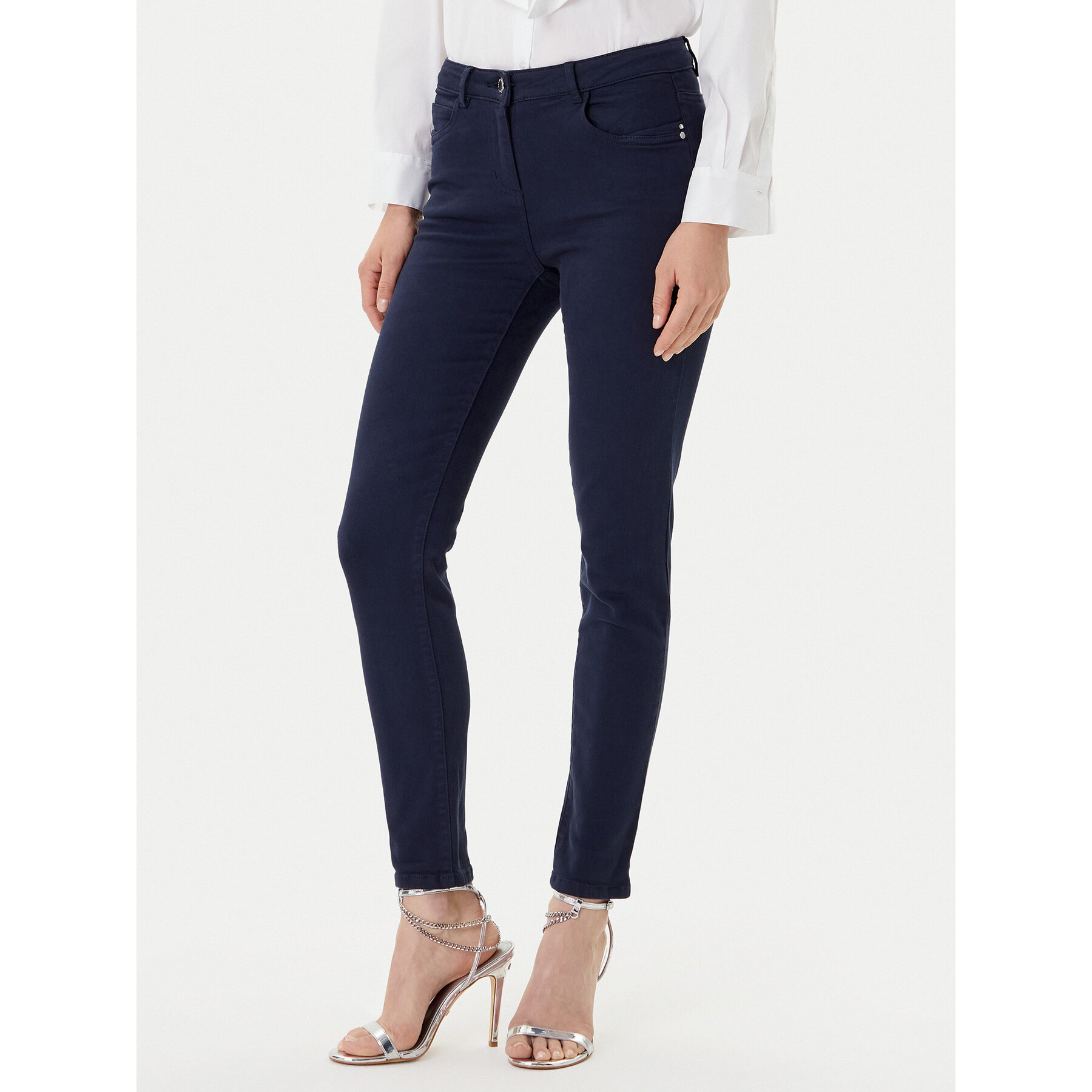 Morgan Jeans 231-PRETTY Dunkelblau Slim Fit