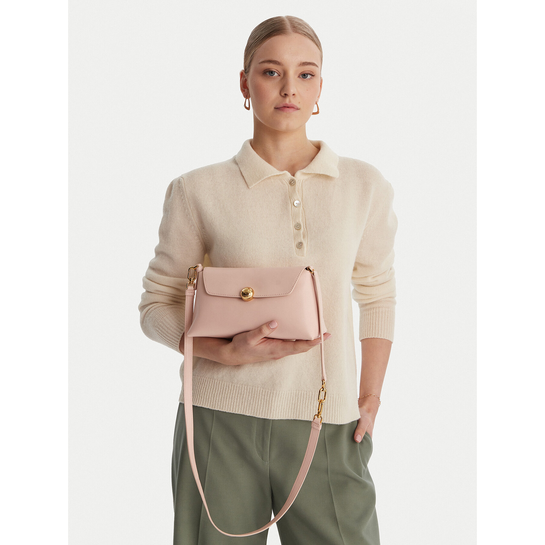 Дамска чанта Furla Sfera Soft Mini WE00881 BX2269 CN 4355S Розов