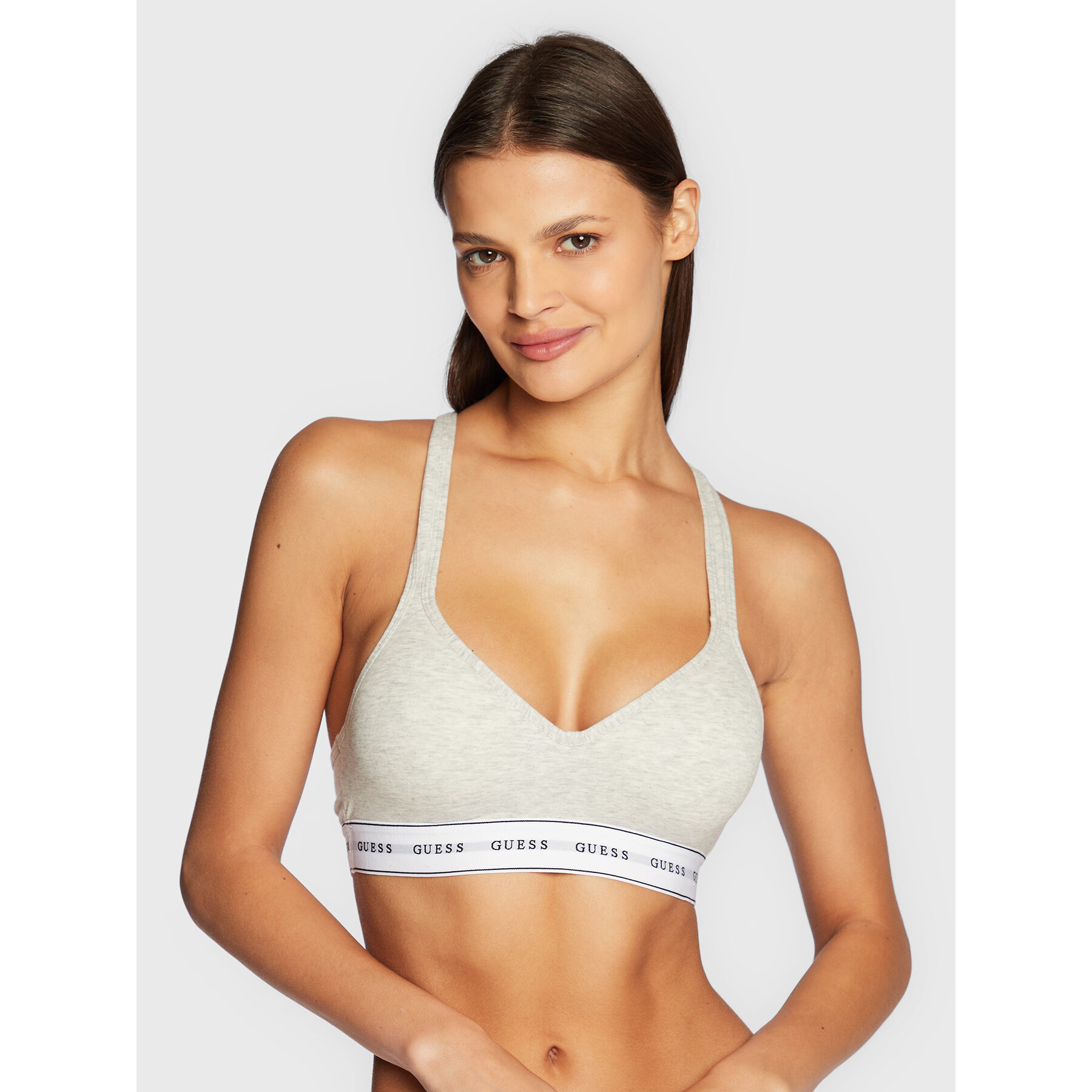 Guess Reggiseno top O1GC15 KBBU1 Grigio