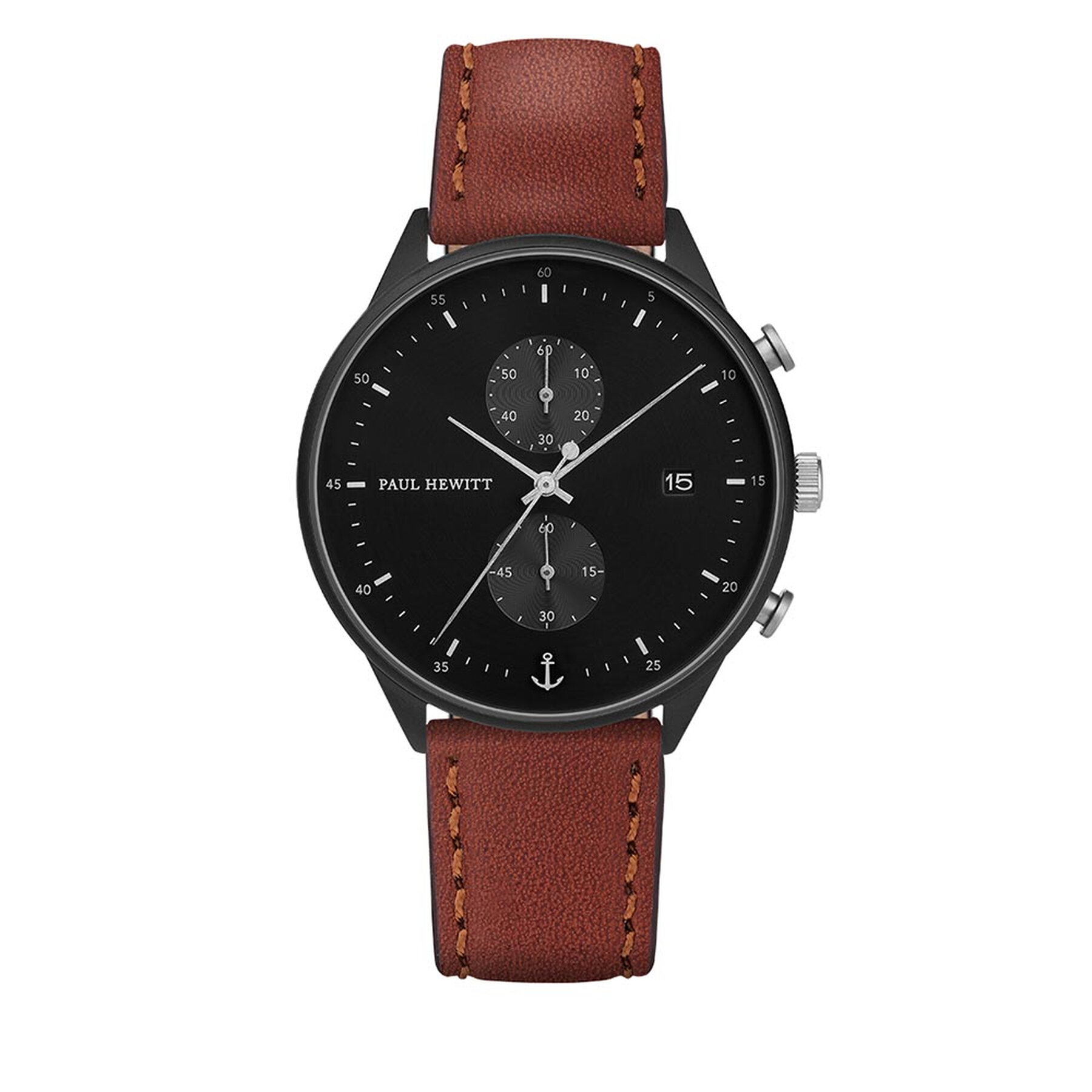 

Годинник Paul Hewitt PH-C-B-BSS-1M Brown/Black, Коричневий