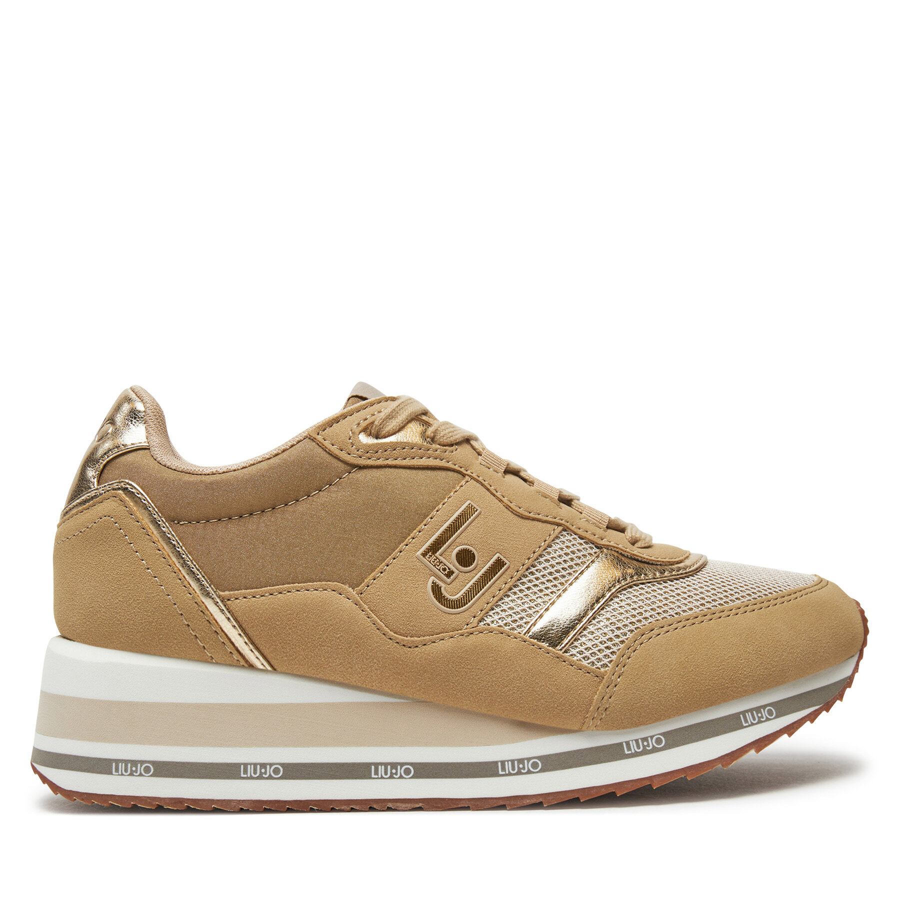 Damen Sneakers Liu Jo, Schuhgröße 36, Braun, Olivia 822 4F4727 EX269