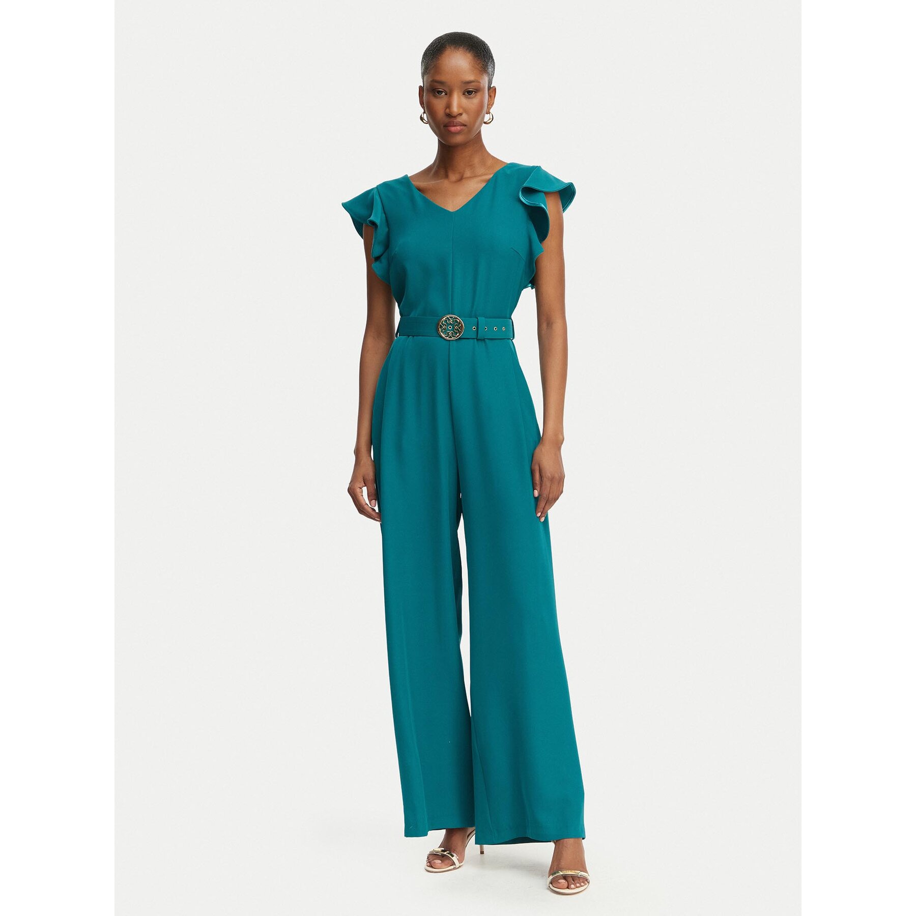 Rinascimento Jumpsuit CFC0122556003 Grün Regular Fit