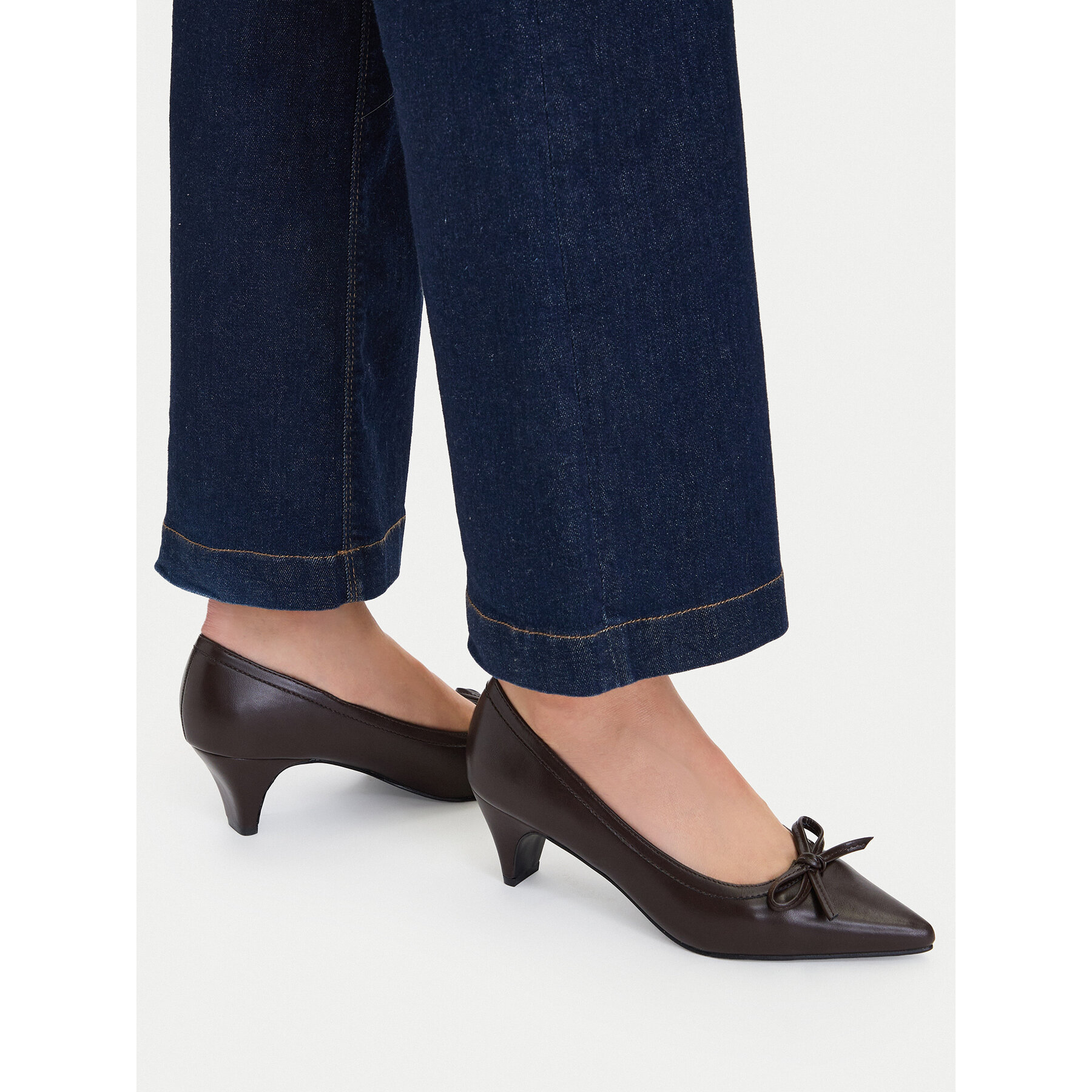 Lodičky JENNY CEO-LS6633-01 Tmavo hnedá