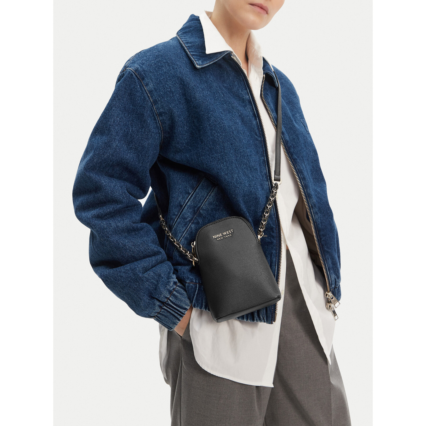 Τσάντα Nine West CEO-BRAVE-LA374-4086 Μαύρο