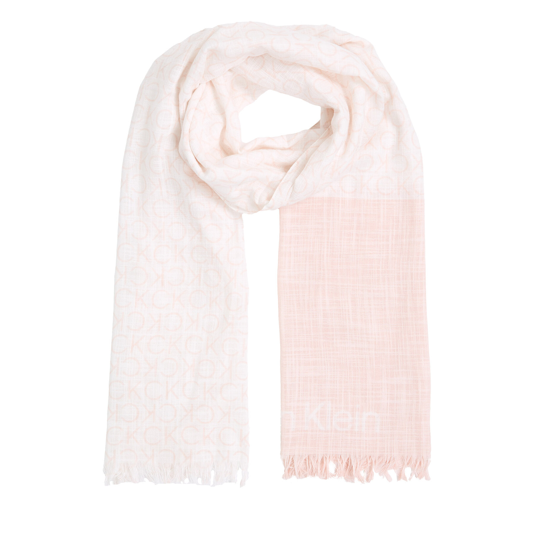 Fular Calvin Klein Monogram K60K612979 Roz