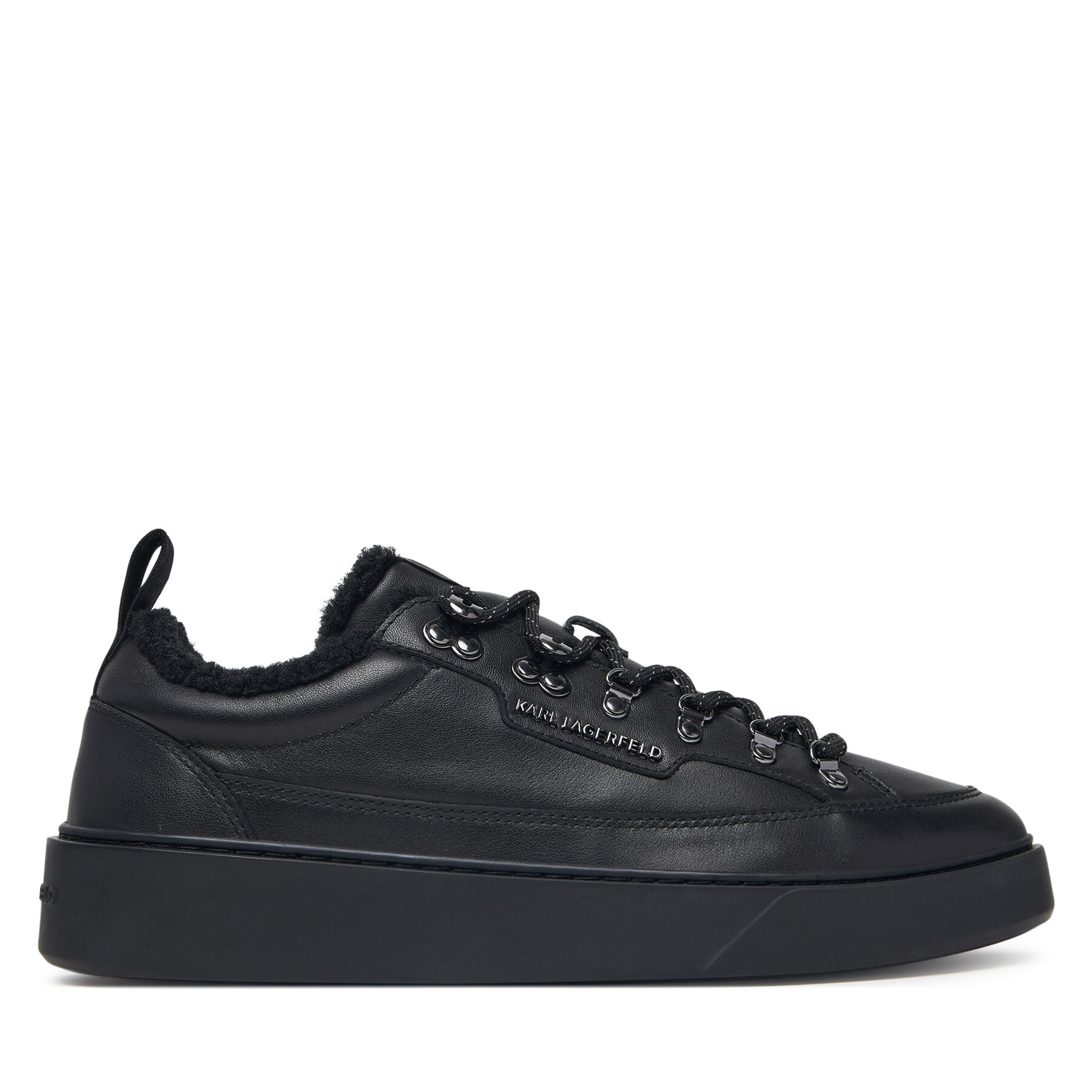 Sneakersy KARL LAGERFELD Flint II KL53323L Čierna