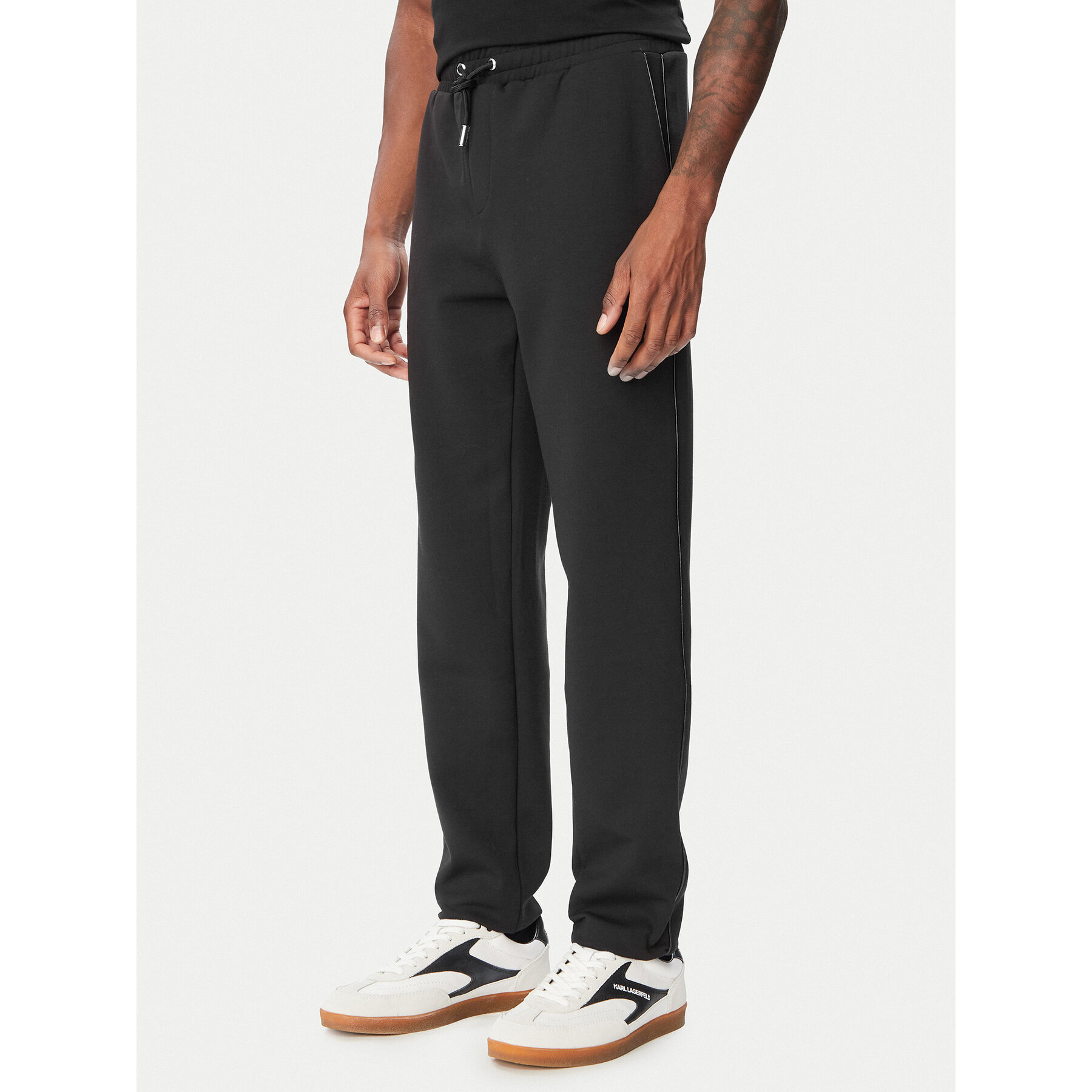 KARL LAGERFELD Jogginghose 705015 564902 Schwarz Regular Fit