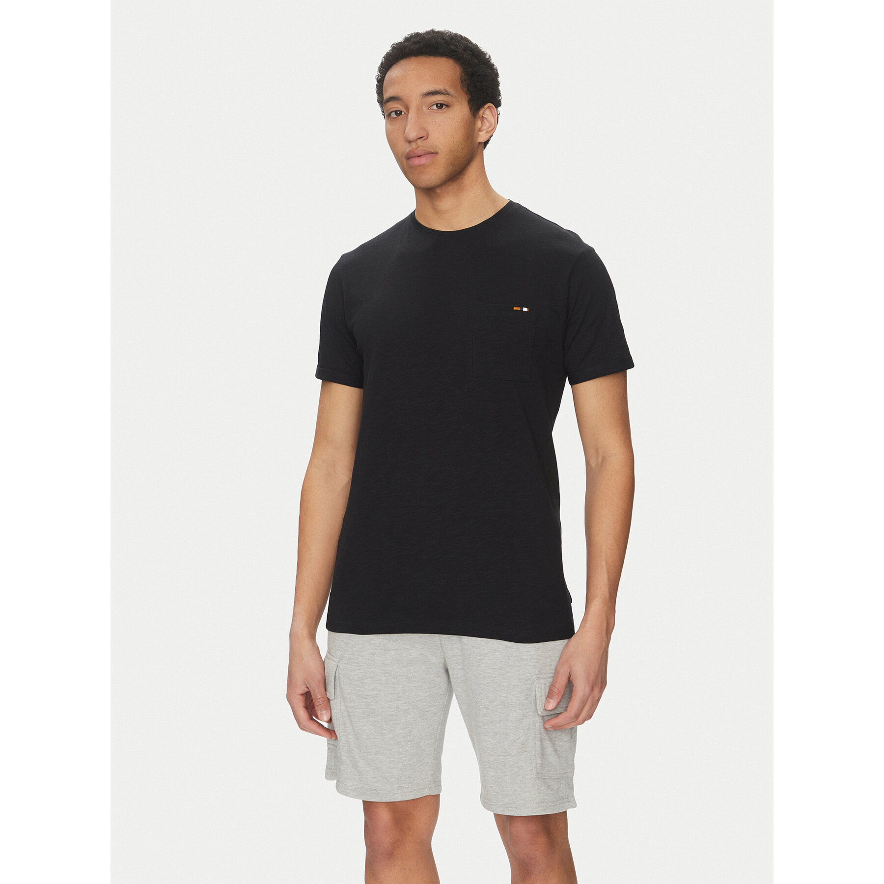 INDICODE T-shirt Inandorra 41-104 Nero Regular Fit