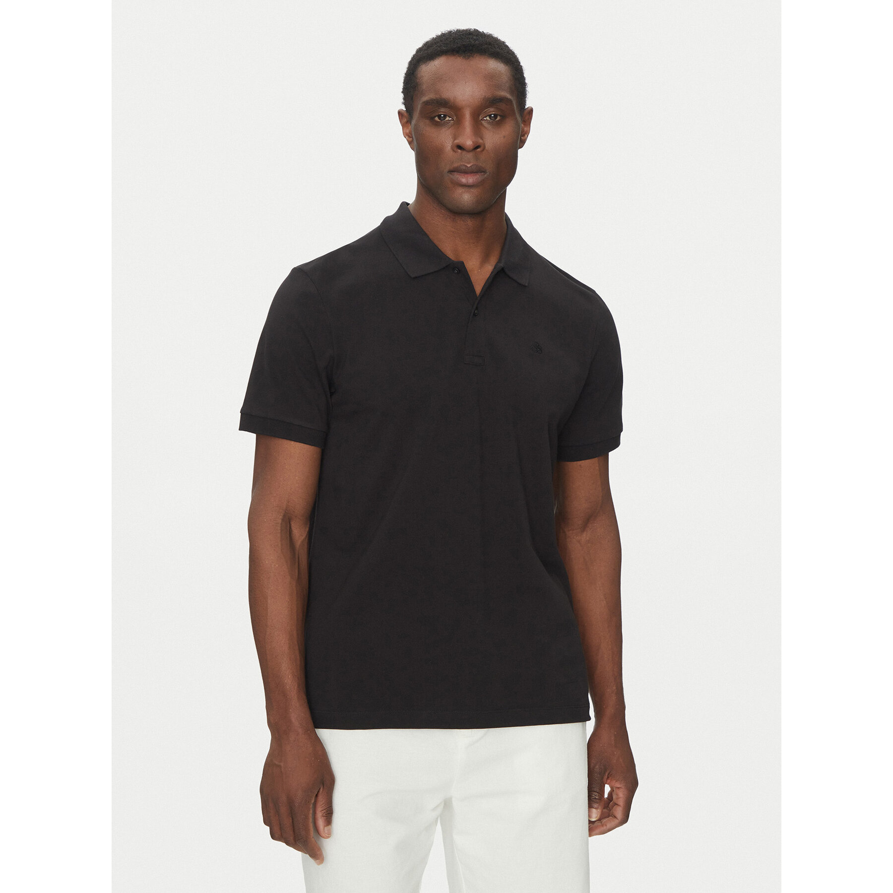 Scotch & Soda Polo 179201 Μαύρο Regular Fit