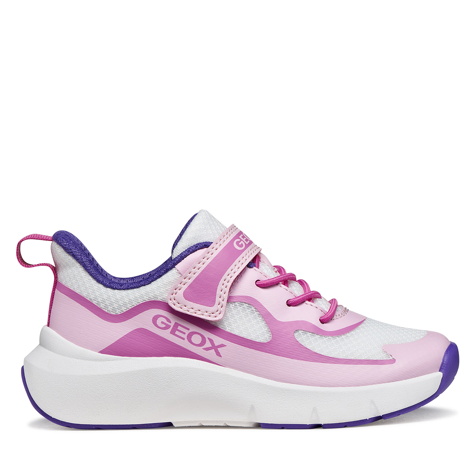 Sneakersy Geox J Pro-Ran Girl J65PAC 01454 C0550 D Ružová