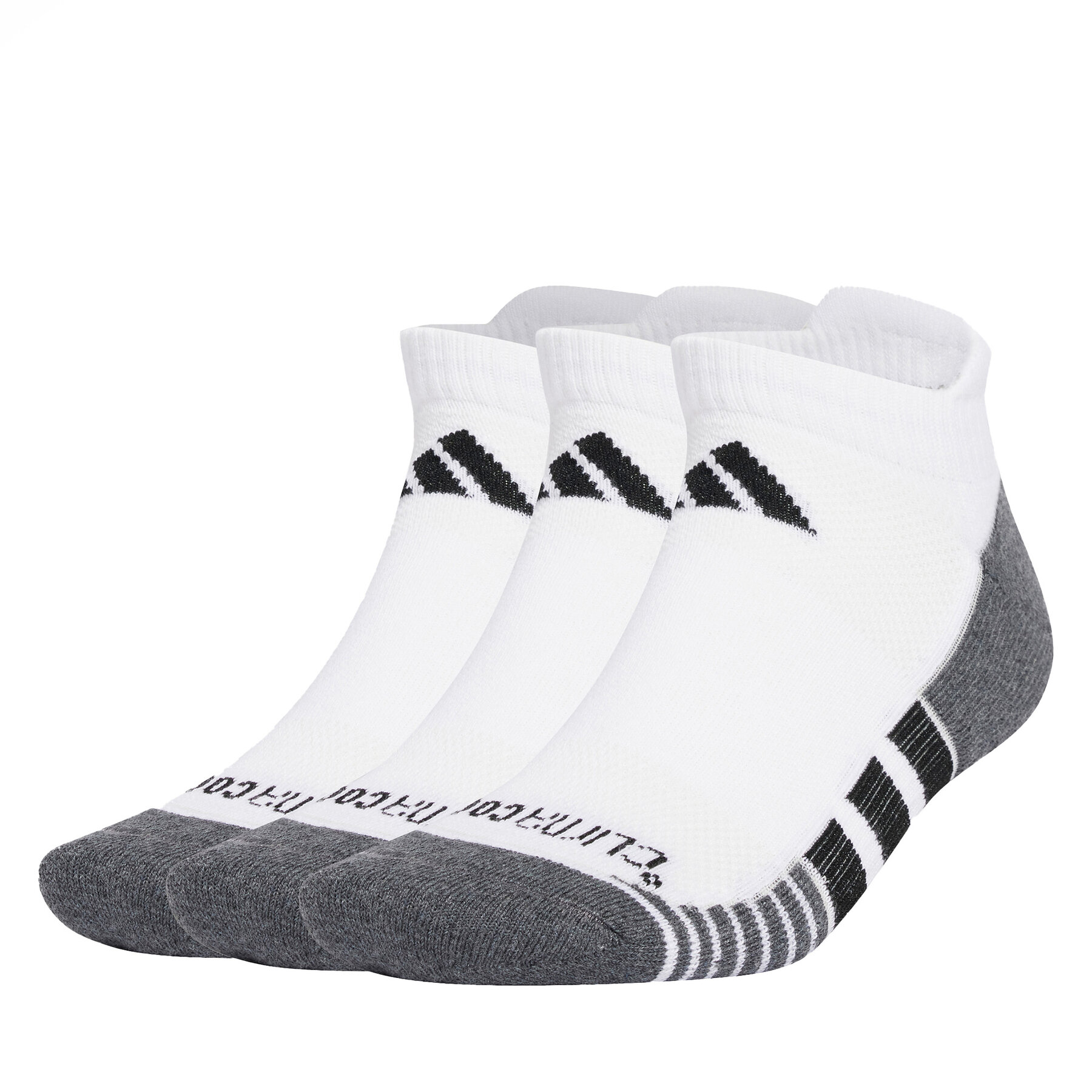 Súprava 3 párov kotníkových ponožiek unisex adidas Prf Cc C Low 3P JD9569 Biela