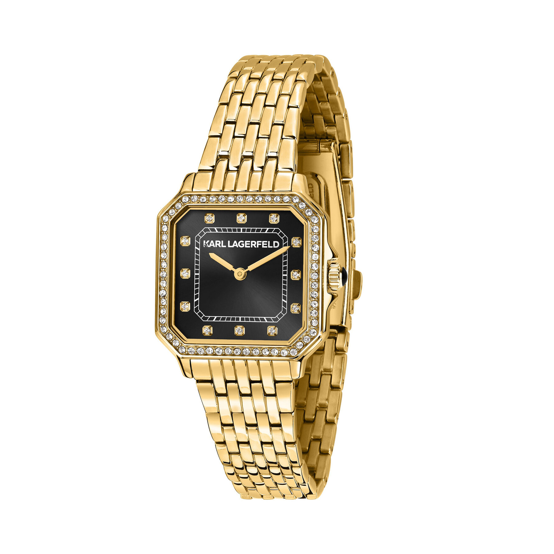 Hodinky KARL LAGERFELD R0553110502 Zlatá