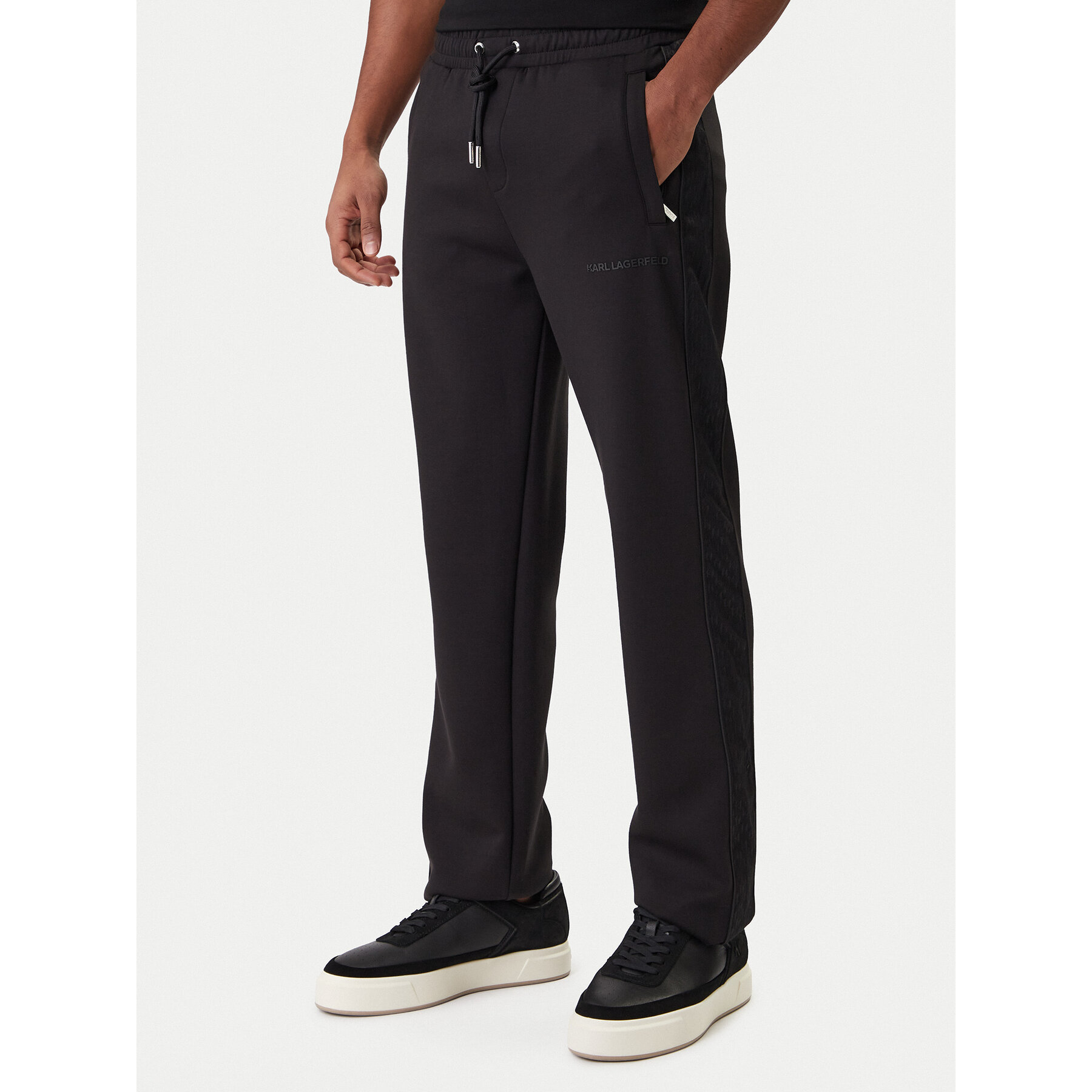 KARL LAGERFELD Jogginghose 705008 561902 Schwarz Regular Fit