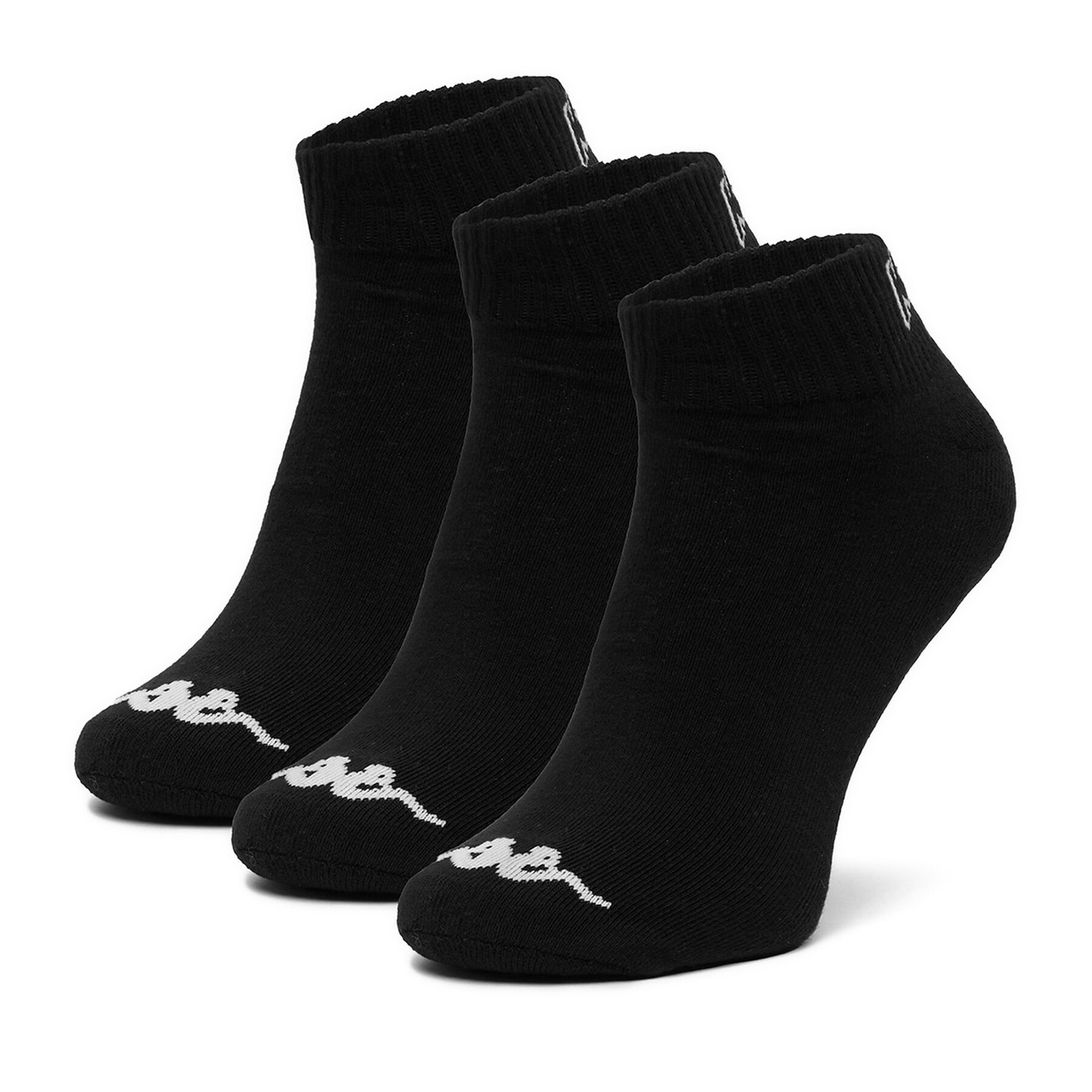 Hosszú zoknik Kappa CEO_KR_GOAL_SS26 (3-PACK) Fekete