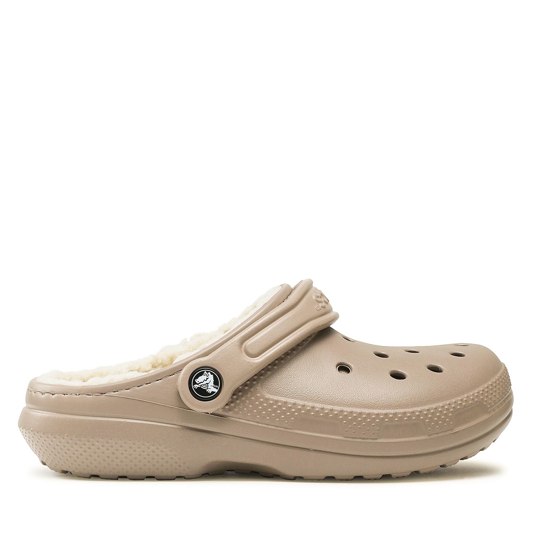 Papucs Crocs Crocs Classic Lined Clog 203591 Bézs