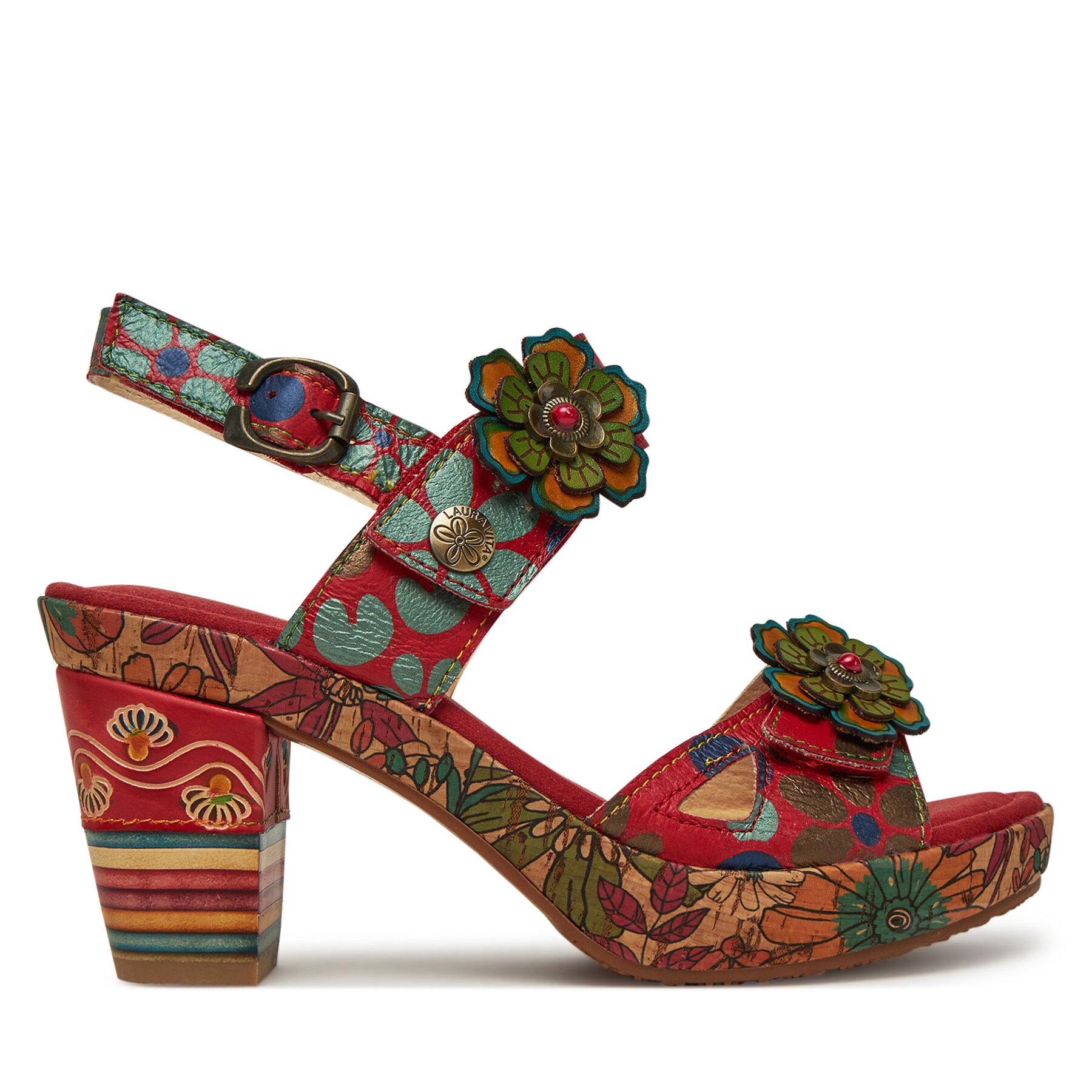 Sandale Laura Vita Nellao 15 Roșu