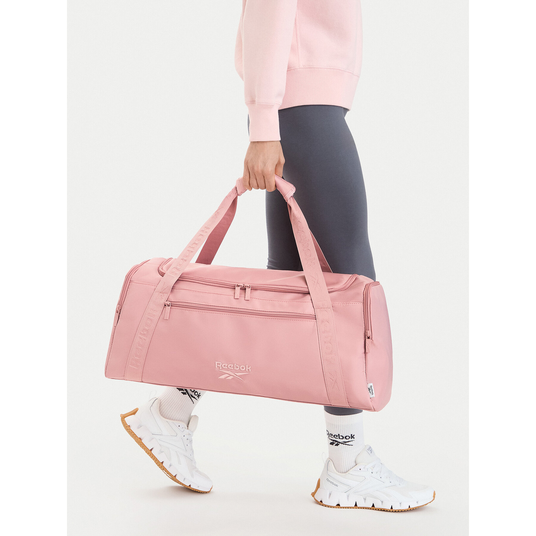 Športna torba Reebok CWBEO-RBK-B-009-10 Svetlo rožnata