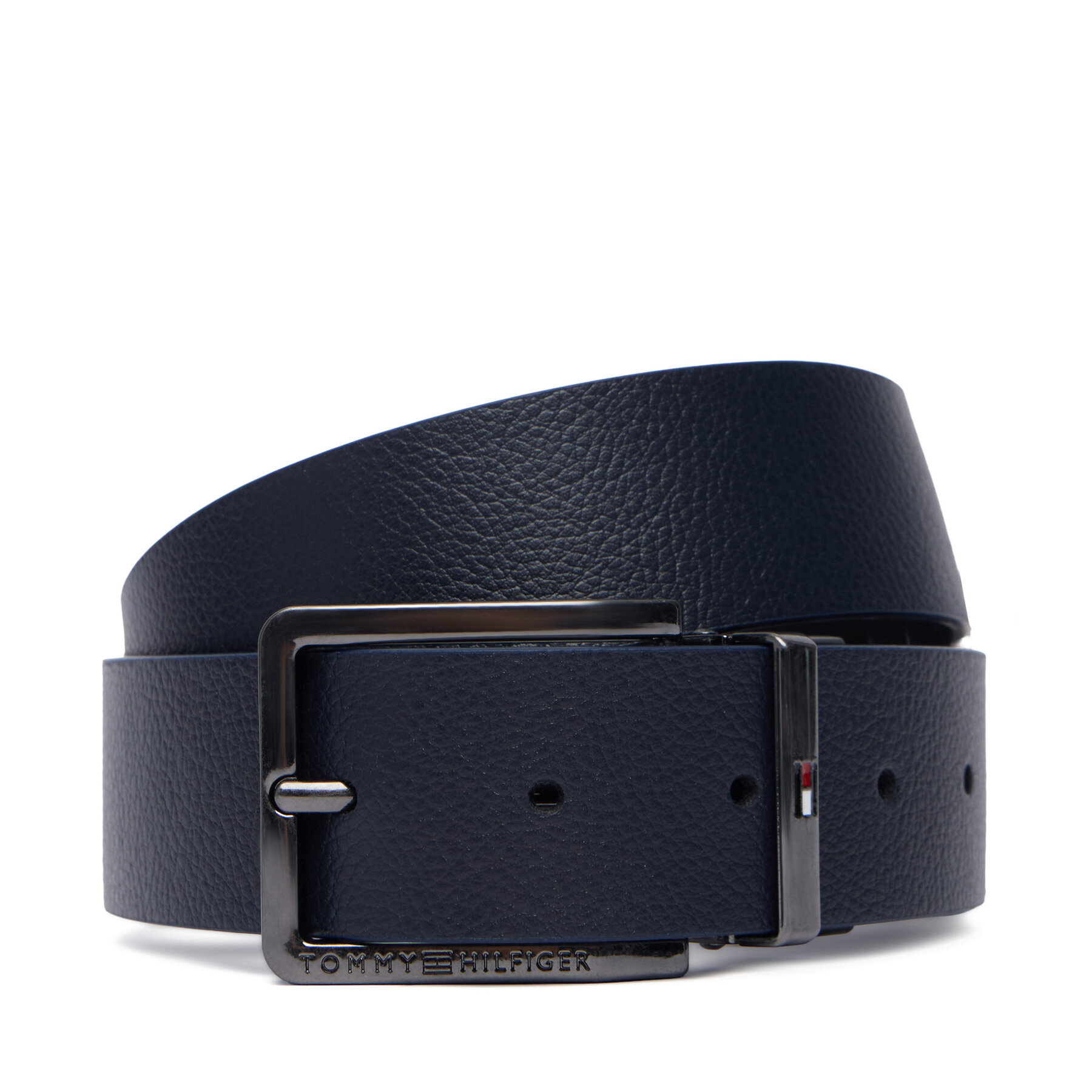 Pásek Tommy Hilfiger Oliver Rev 3.5 AM0AM14569 Tmavomodrá
