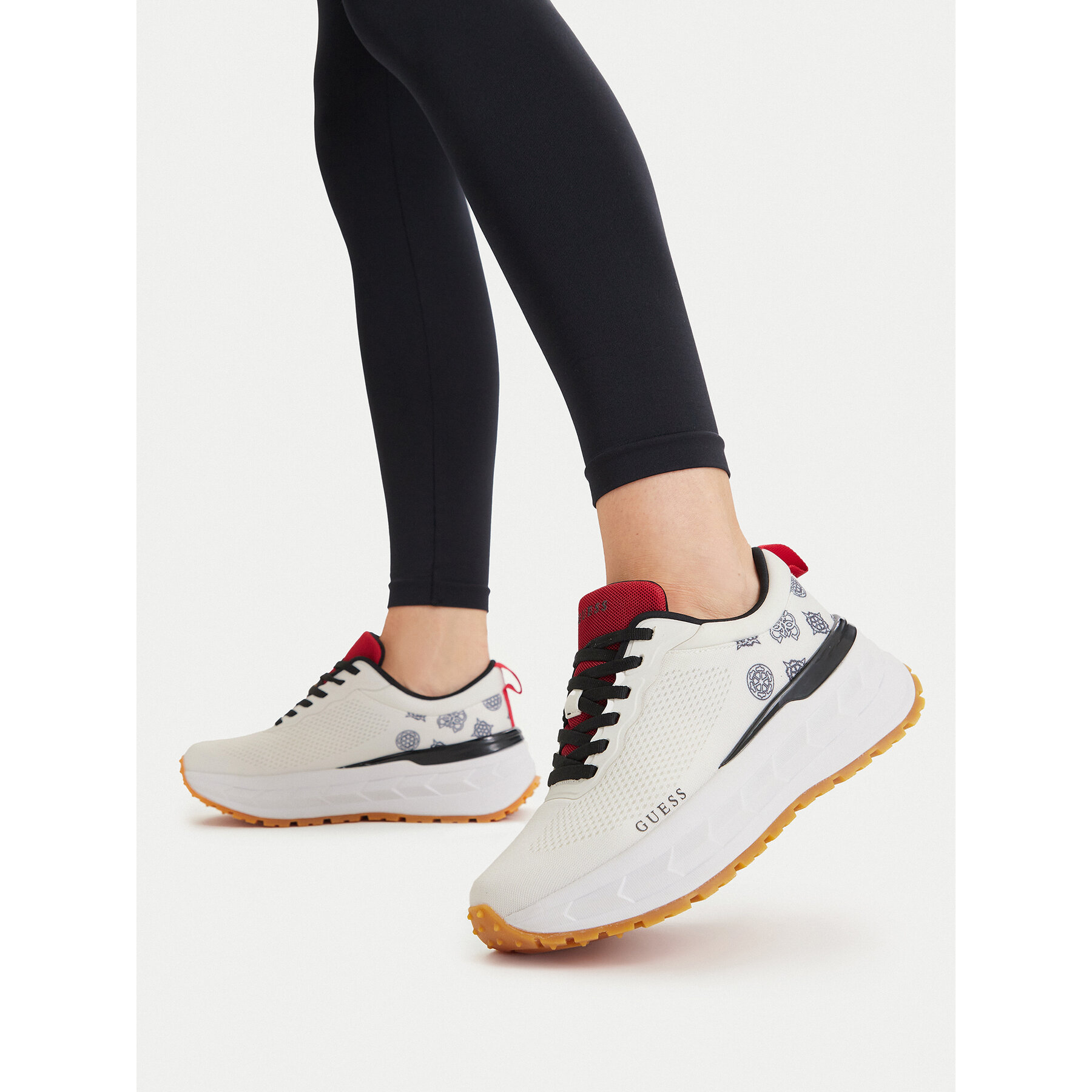 Sneakers Guess FLPRN3 FAB12 Alb