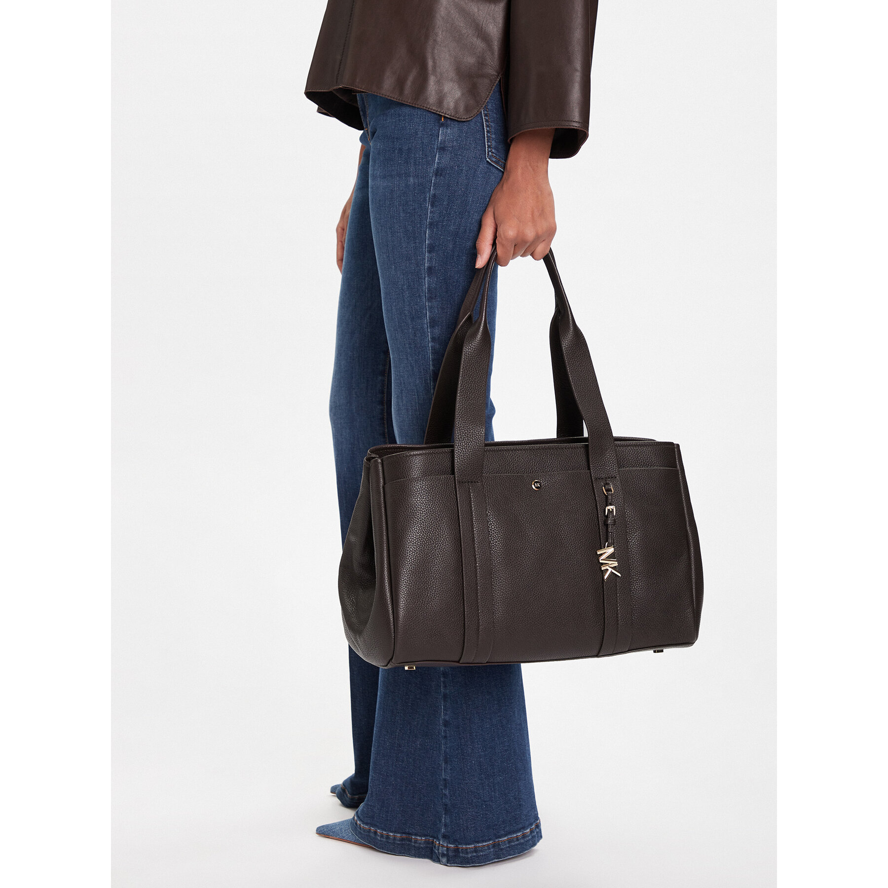 Táska MICHAEL Michael Kors 30T5G1ZT7L Barna
