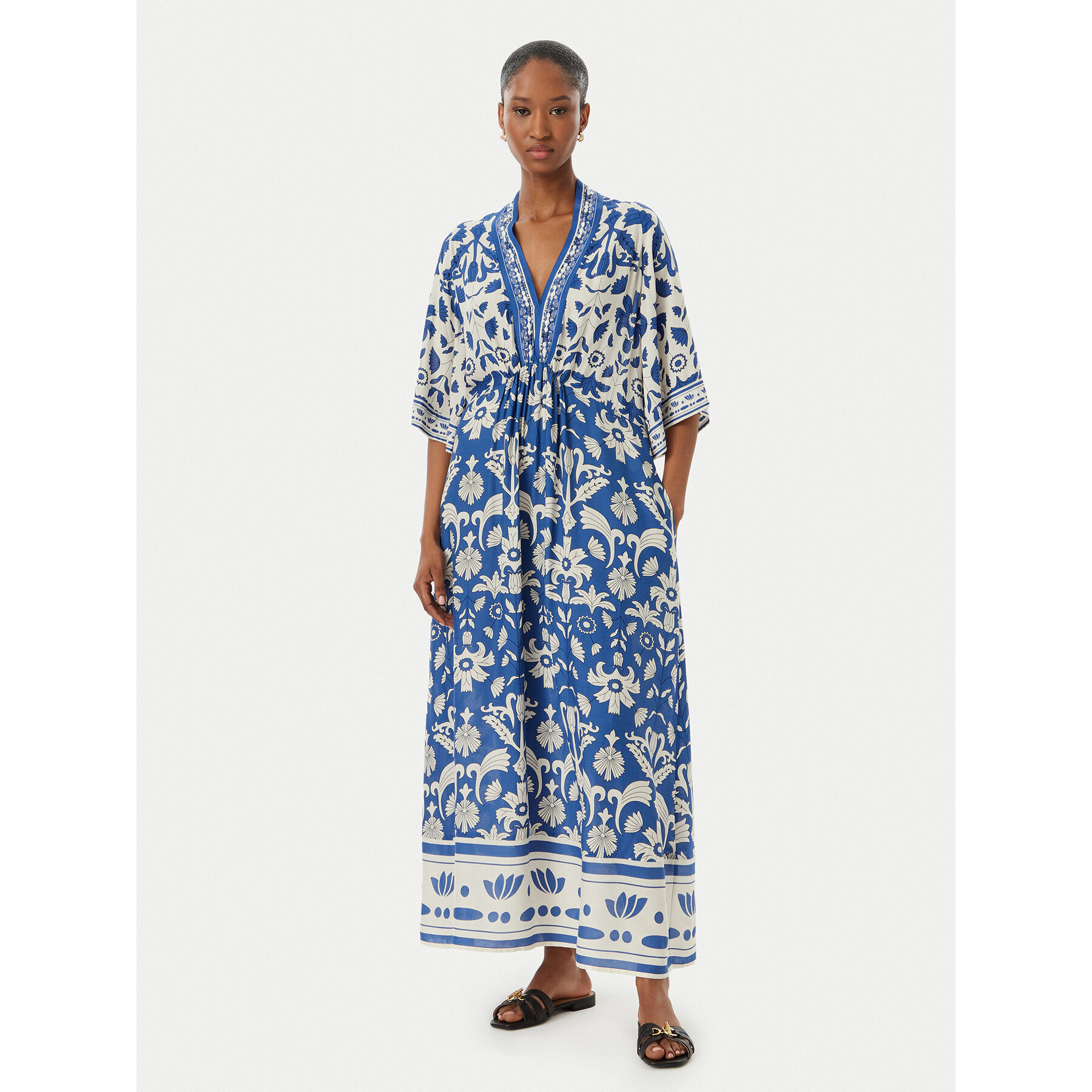 LOLA CASADEMUNT Kleid für den Alltag LS2616032 Blau Regular Fit