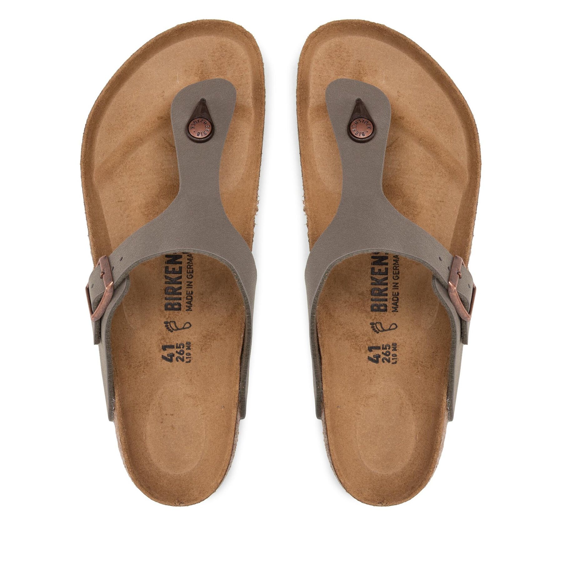 Infradito Birkenstock Gizeh 0043391 Grigio
