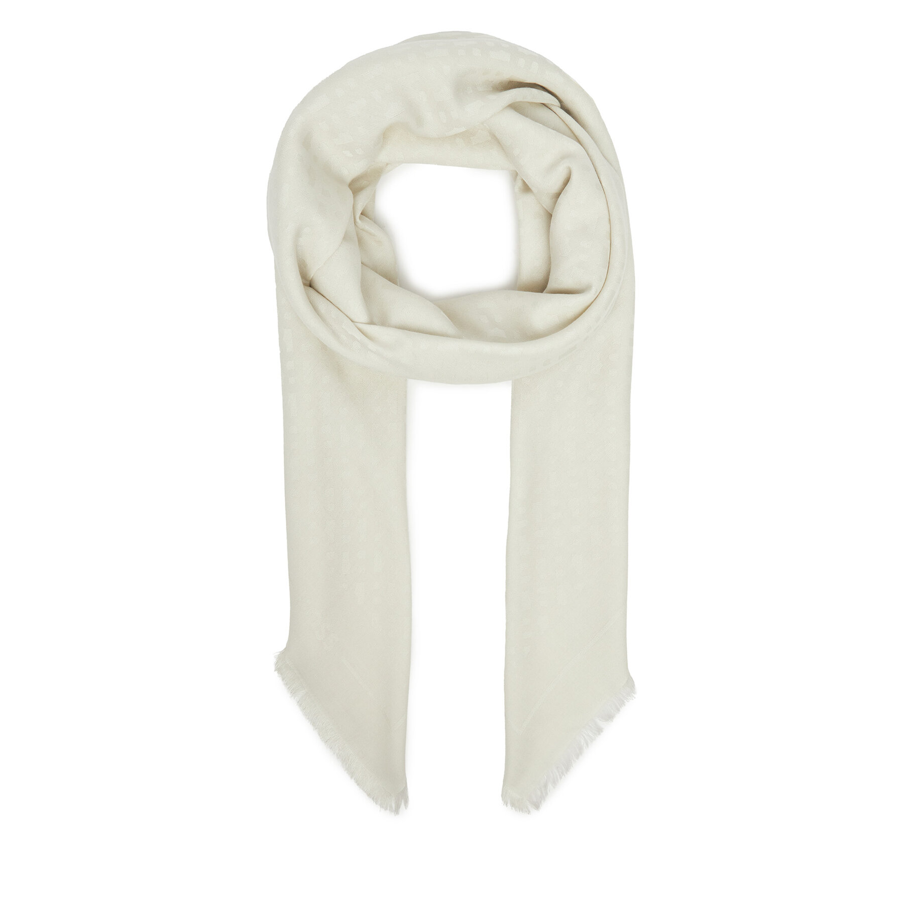 Eșarfă BOSS Ledonia 50517733 Bej