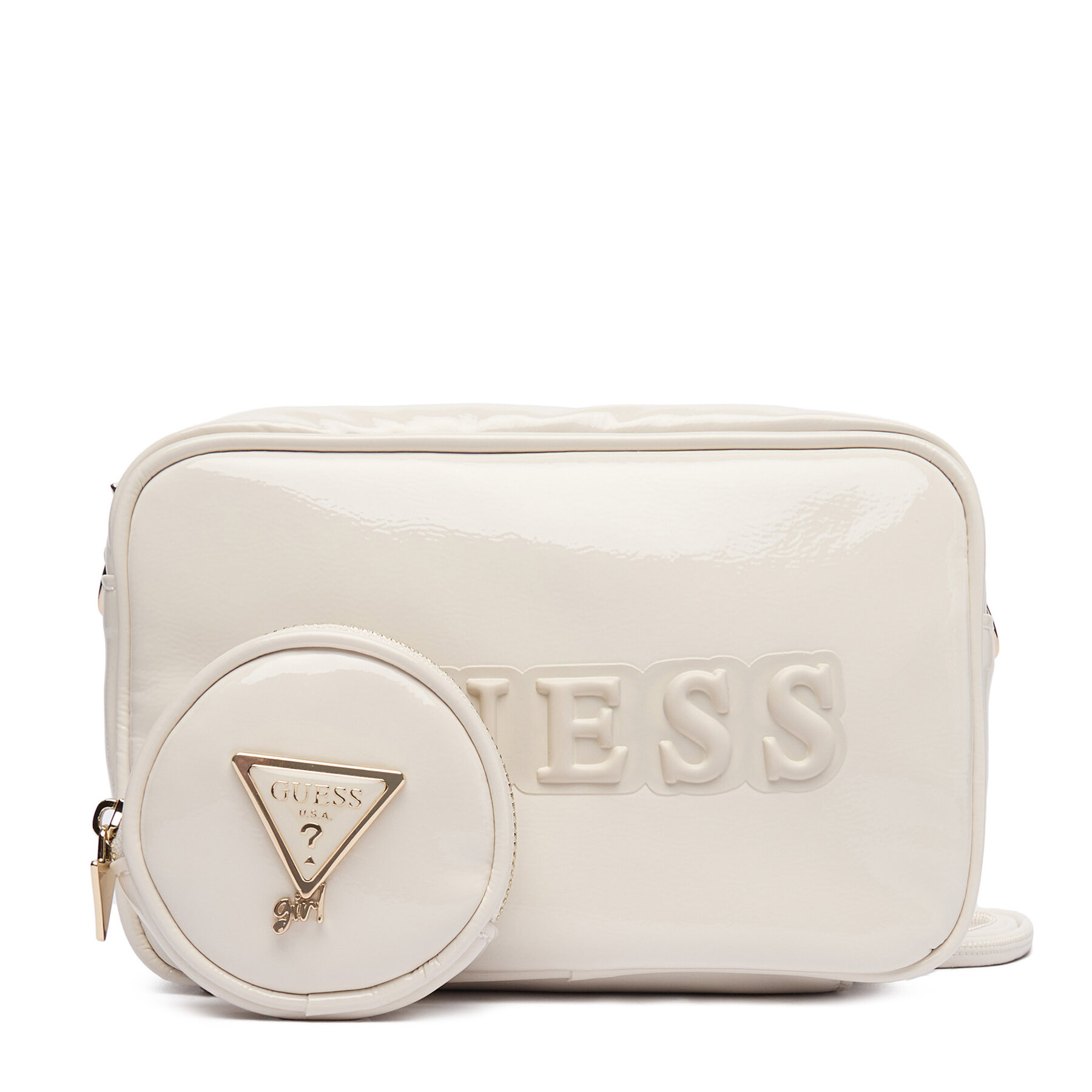 Geantă Guess J5BZ33 W3070 Écru