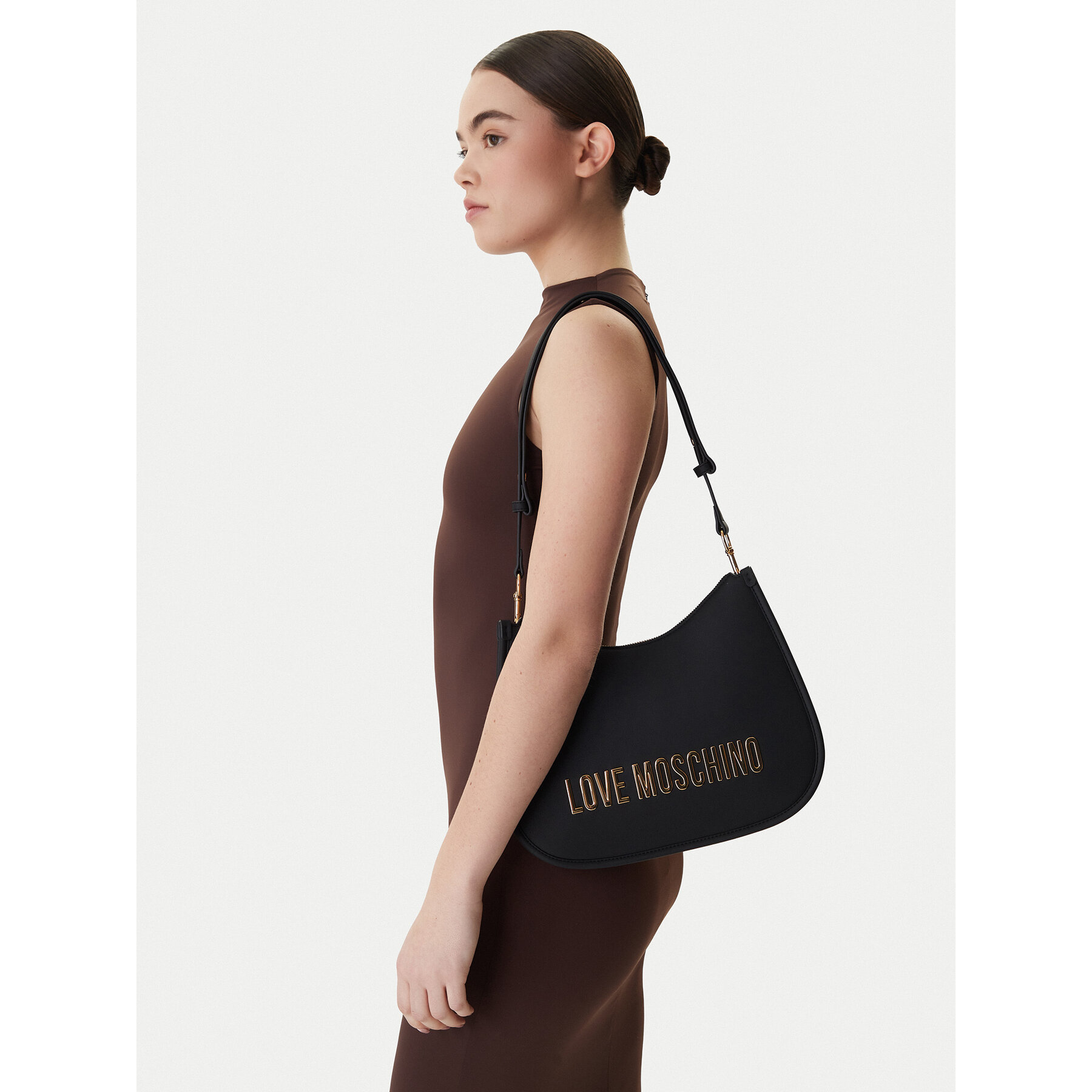 Geantă LOVE MOSCHINO JC4021PP1OKD0000 Negru