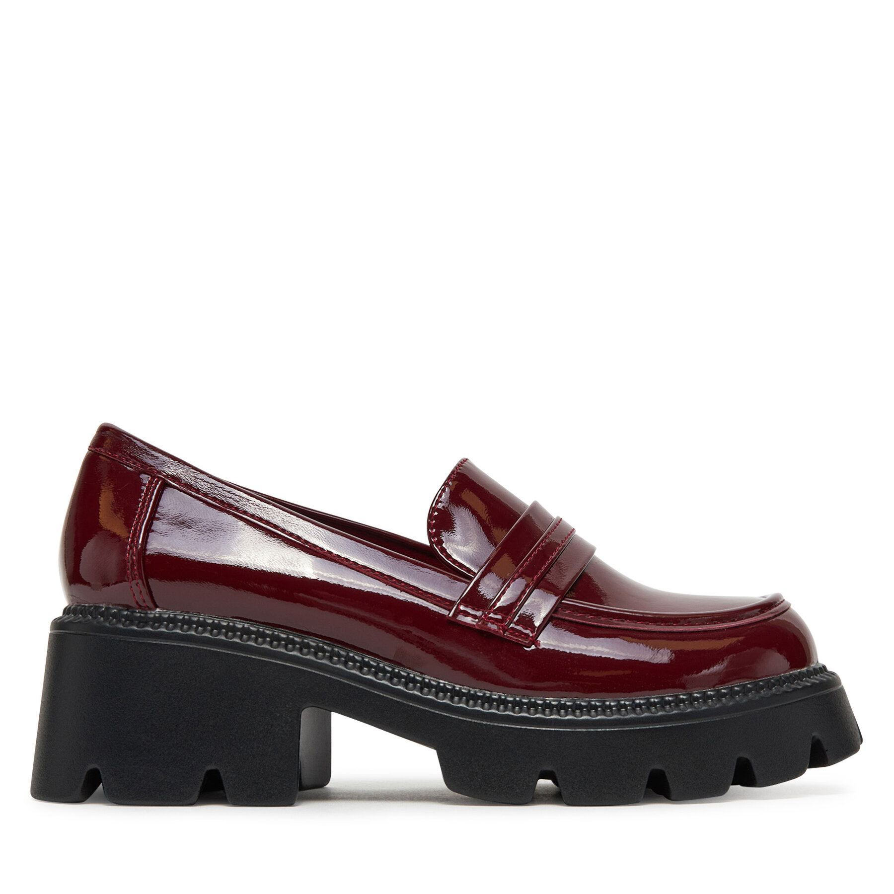 Dámske Loafers DeeZee, Rozmer: 37, Bordová, HLD-2016