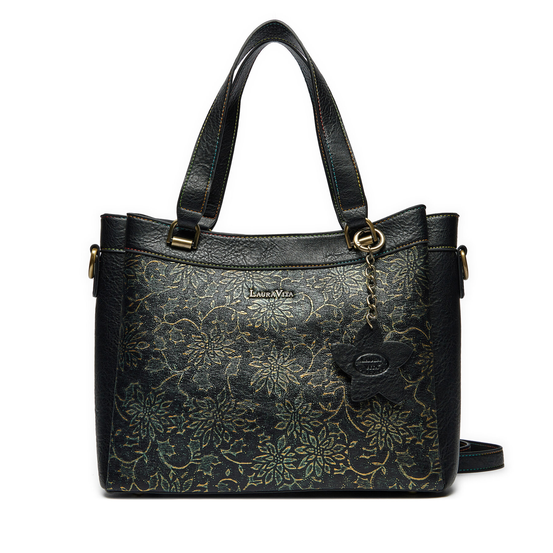 Bolso Laura Vita Aurea 01 Negro