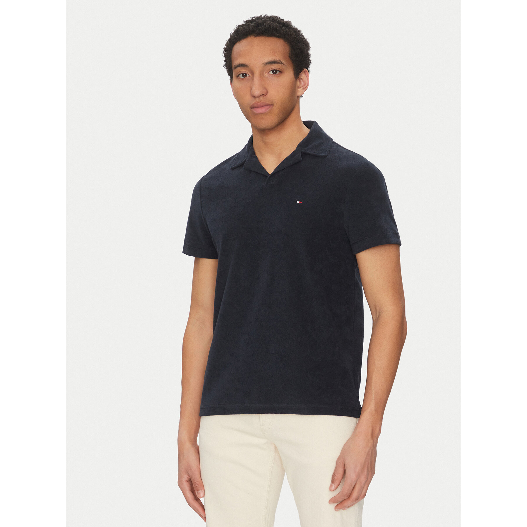 Tommy Hilfiger Polo MW0MW38479 Σκούρο μπλε Regular Fit