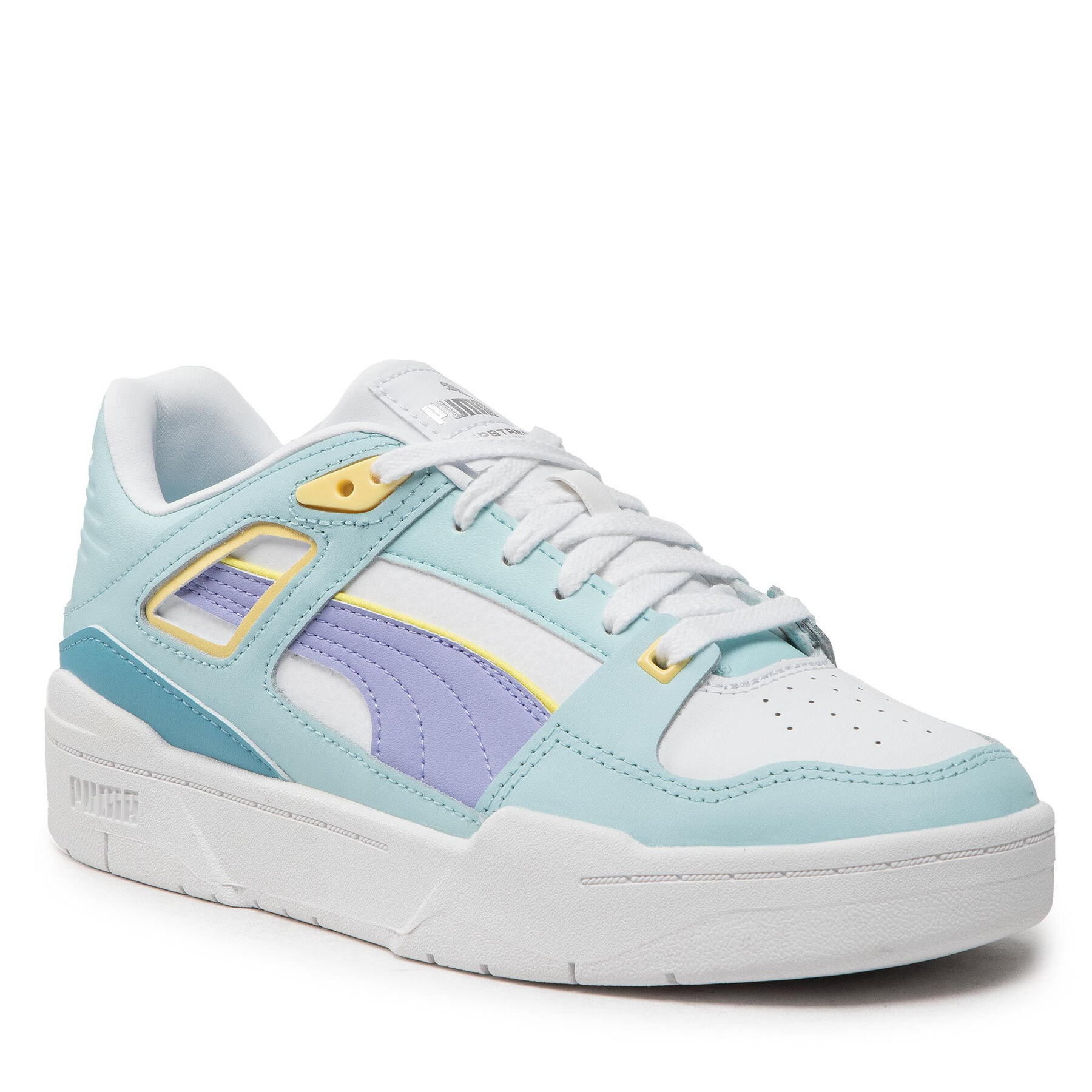 Puma Slipstream Girls Jr 388515 02 Wht/Light Aqua/Sweet Lavender – Сникърси