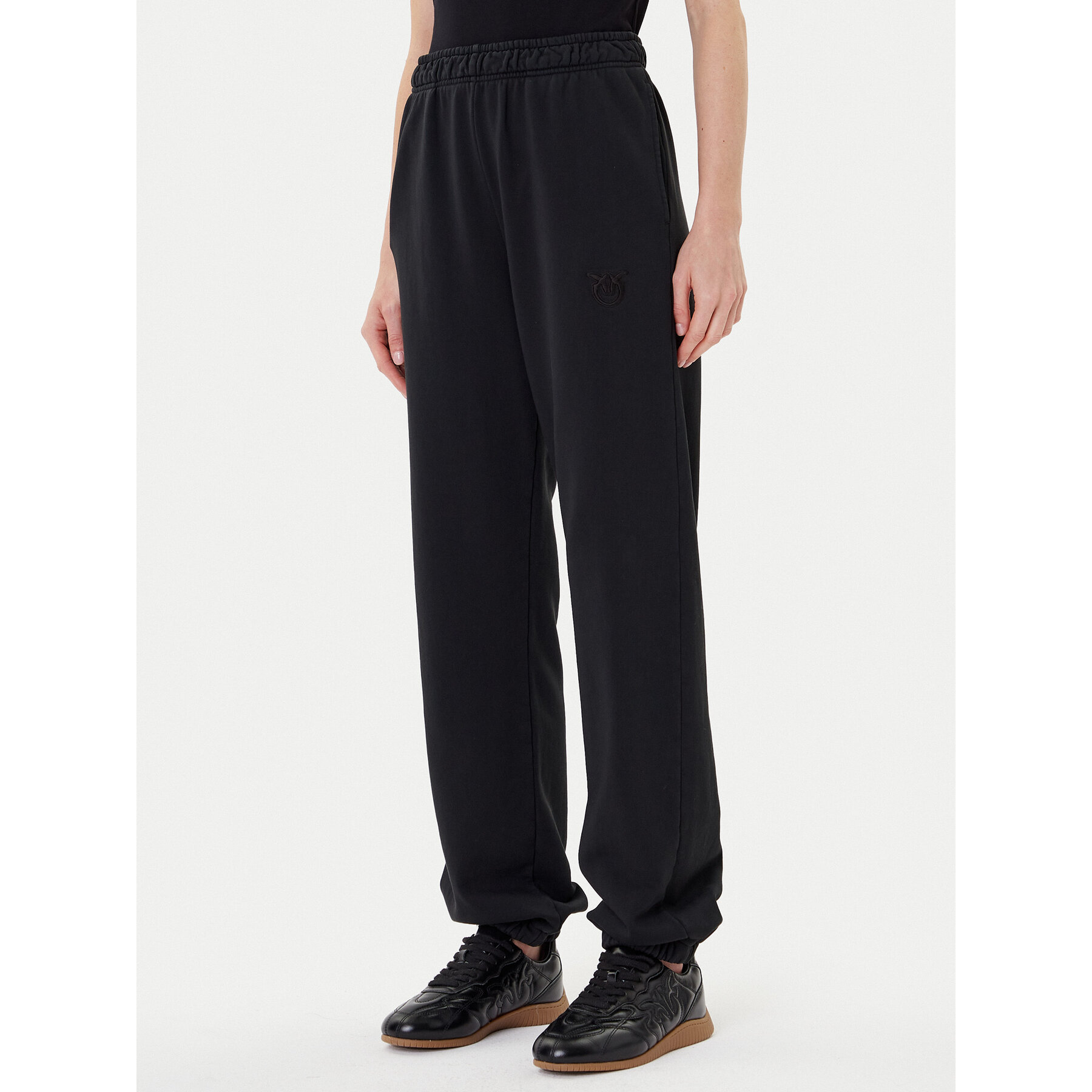 PINKO Jogginghose Pazzo 105508 A2RB Schwarz Regular Fit