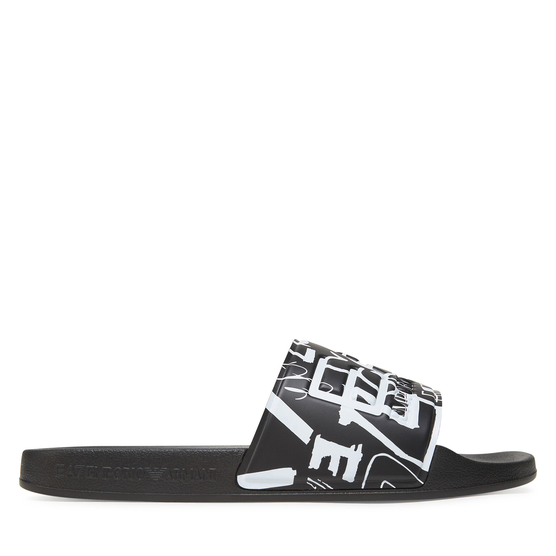 Pánske Šľapky EA7 Emporio Armani, Rozmer: 44, Čierna, 7X000108 AF15118 MC136