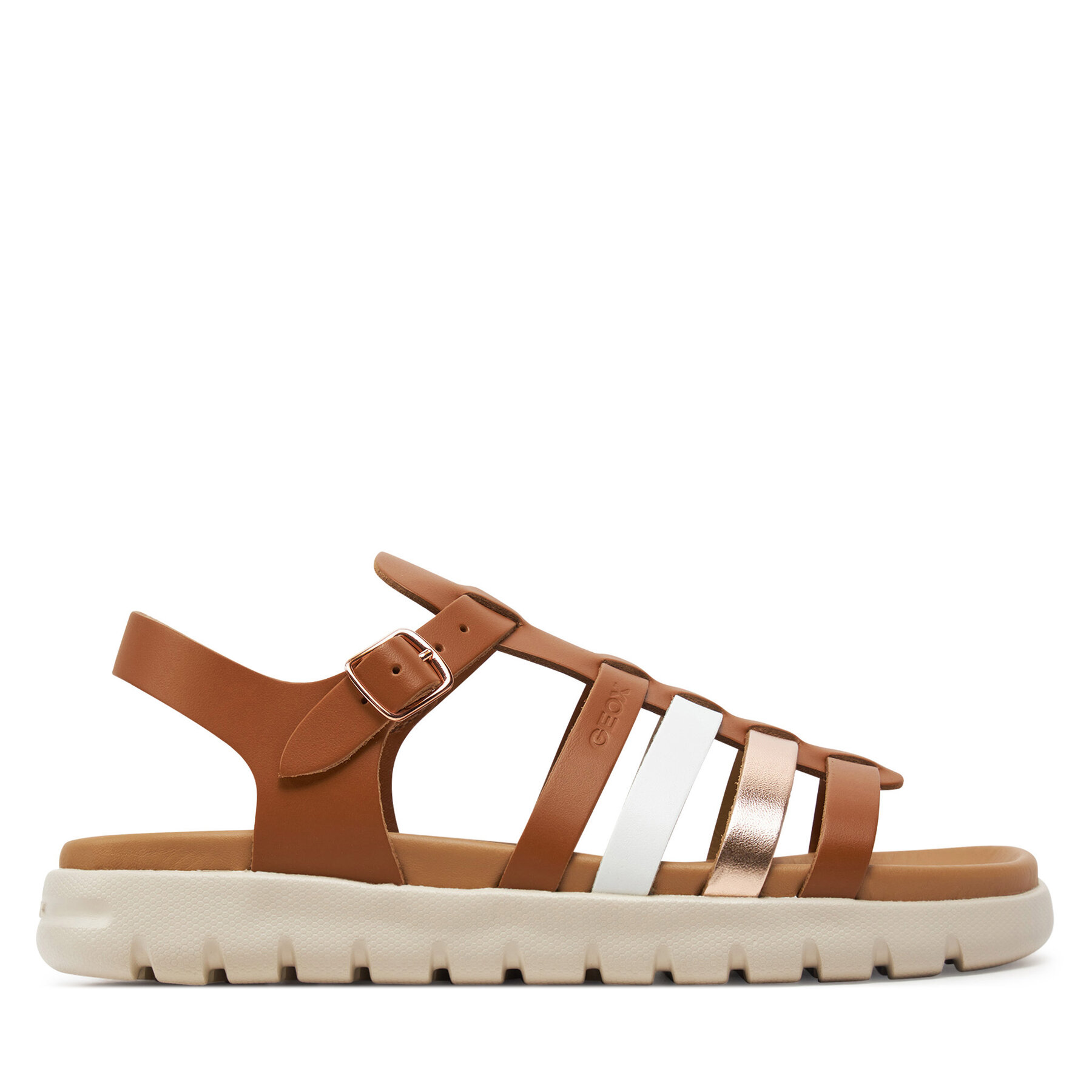 Sandalias Geox J Sandal Soleima Gir J35GSB 043CF C6A7F D Marrón