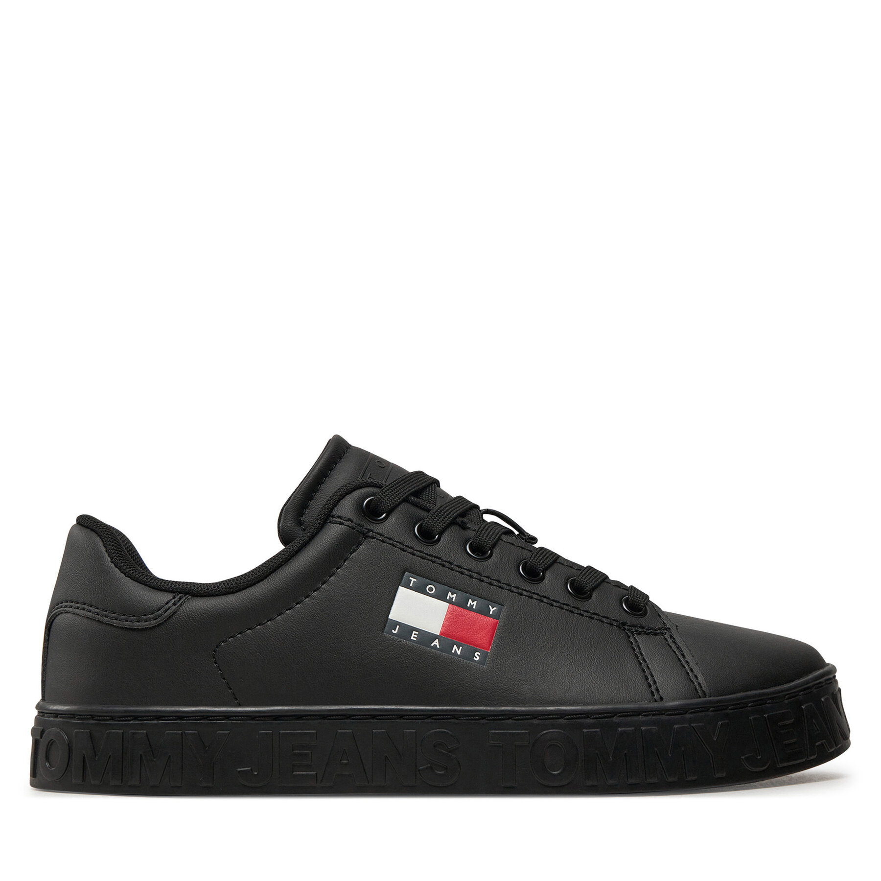 Női Sportcipő Tommy Jeans, Méret: 36, Fekete, Tjw Logo Outsole Sneaker Ess EN0EN02703