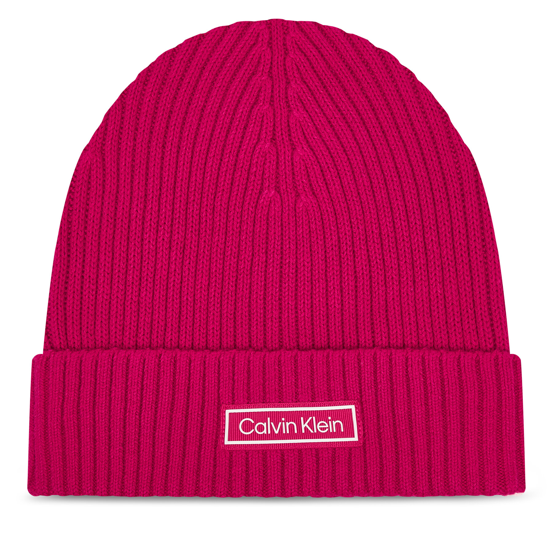 Căciulă Calvin Klein Patch Chunky LV04D8053G Roz