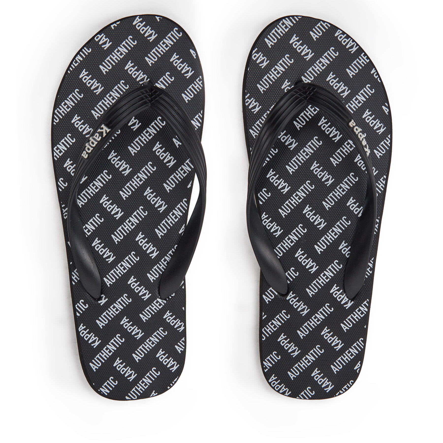 Flip flop Kappa 371G1KW Black - Beige Lt Almond Colorat