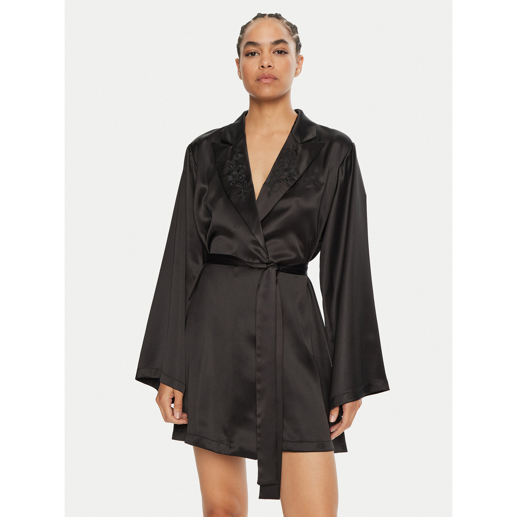 Guess Guess Ρόμπα O4BX08 WGIN0 Μαύρο