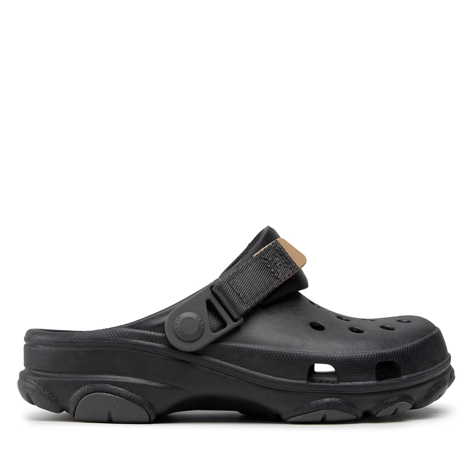 Herren Pantoletten Crocs, Schuhgröße 38_39, Schwarz, Classic All Terain Clog 206340