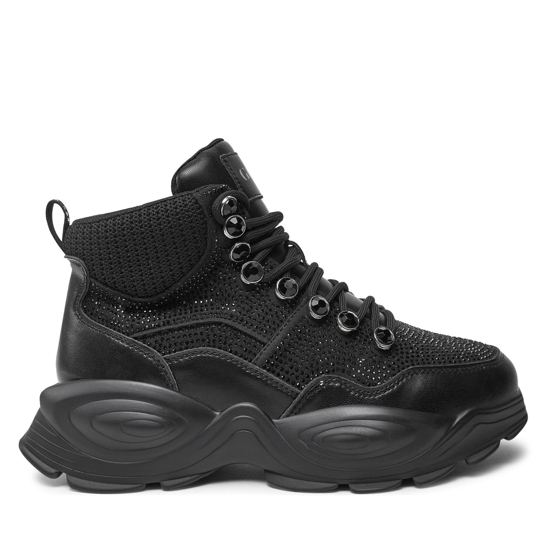 Dámske Sneakersy GOE, Rozmer: 38, Čierna, OO2N4302