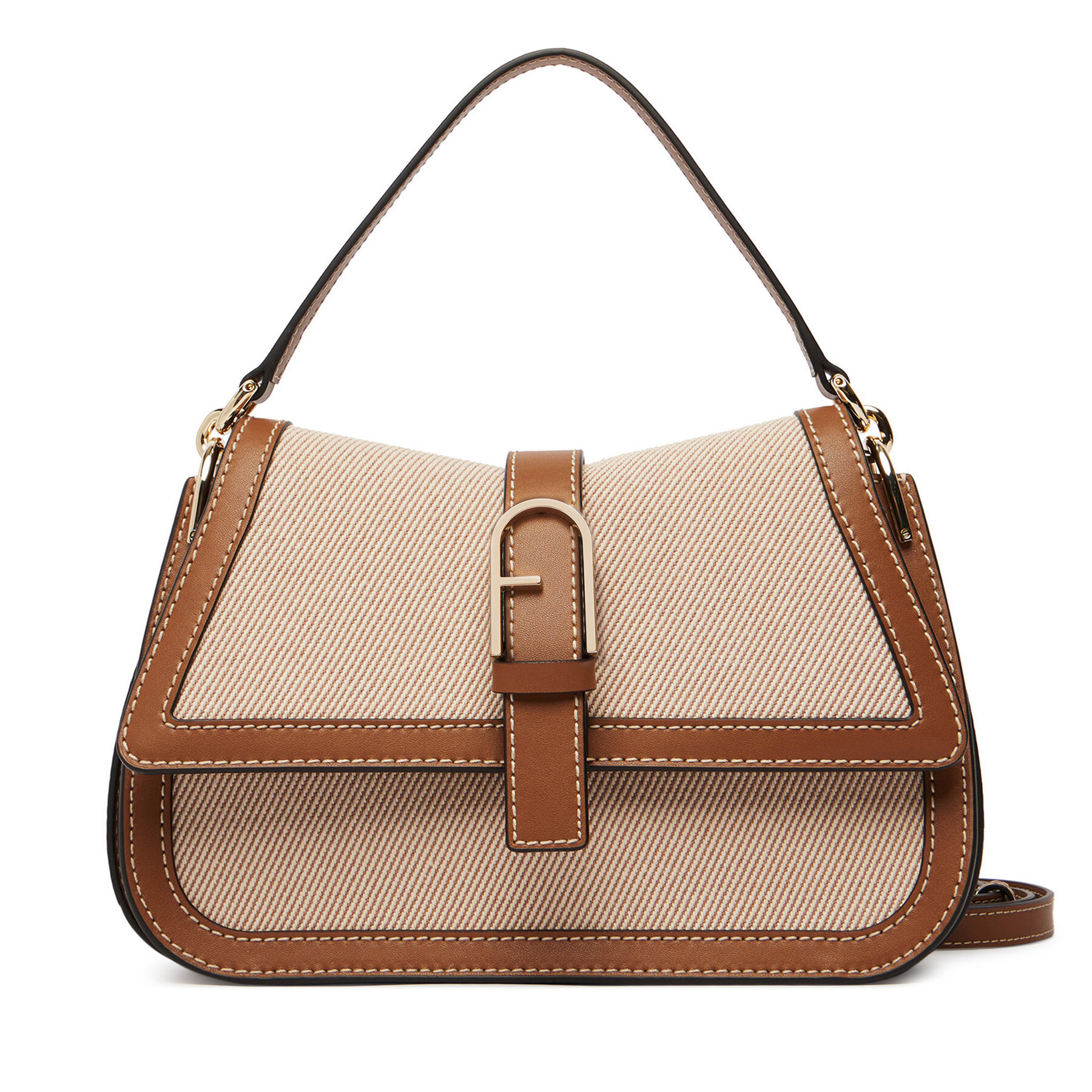 Τσάντα Furla Flow M Wb02042 Bx3542 Cn Tco00 Μπεζ