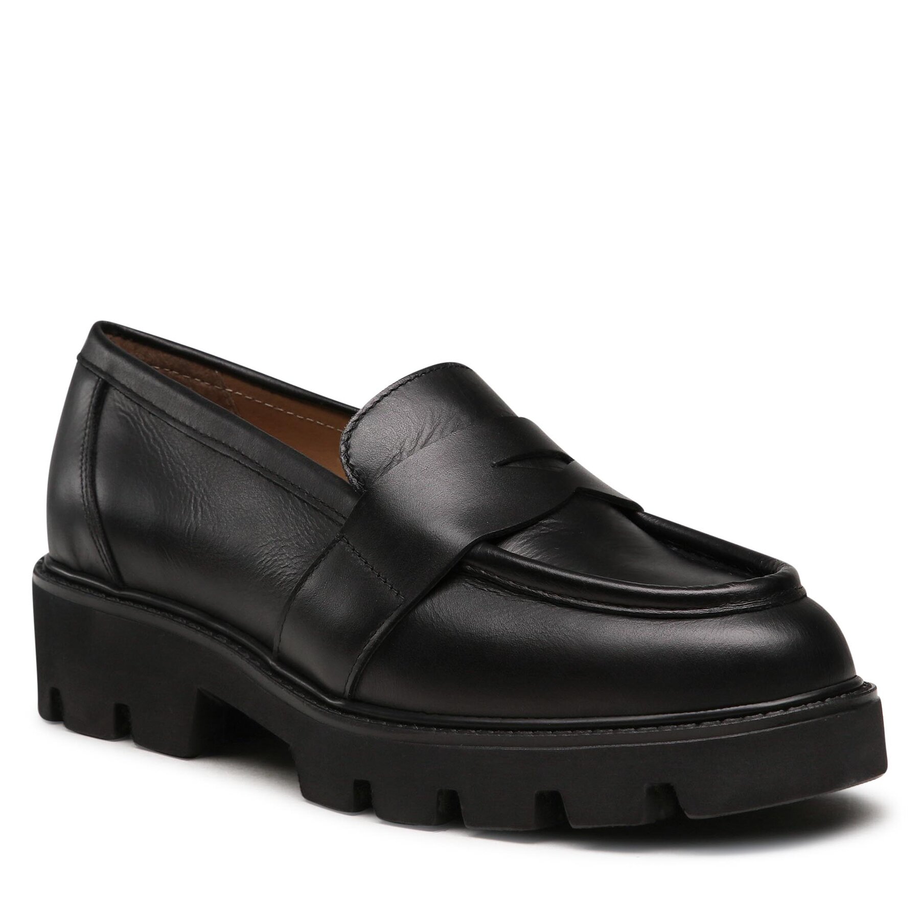 Damskie Loafersy Badura, Rozmiar 41 Czarny AMANTEA-E23-28180N
