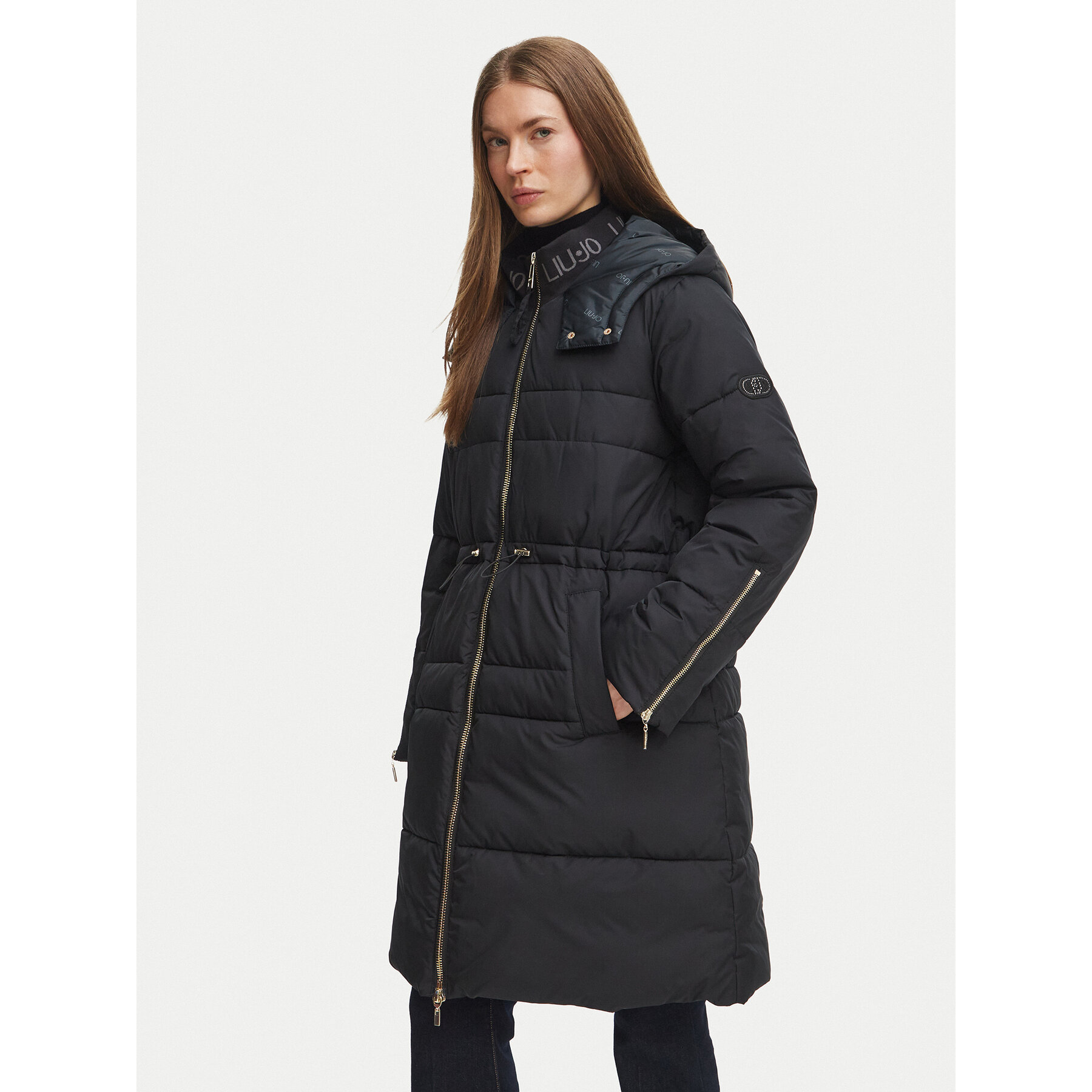 Liu Jo Winterjacke TF6010 TS72A Schwarz Regular Fit